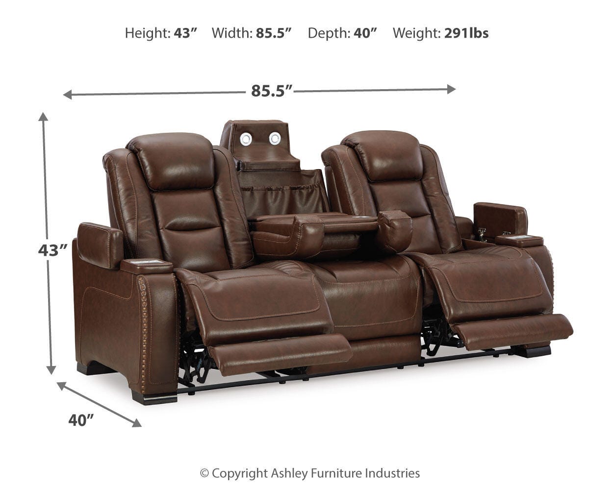 The Man-Den Power Reclining Sofa - image 4