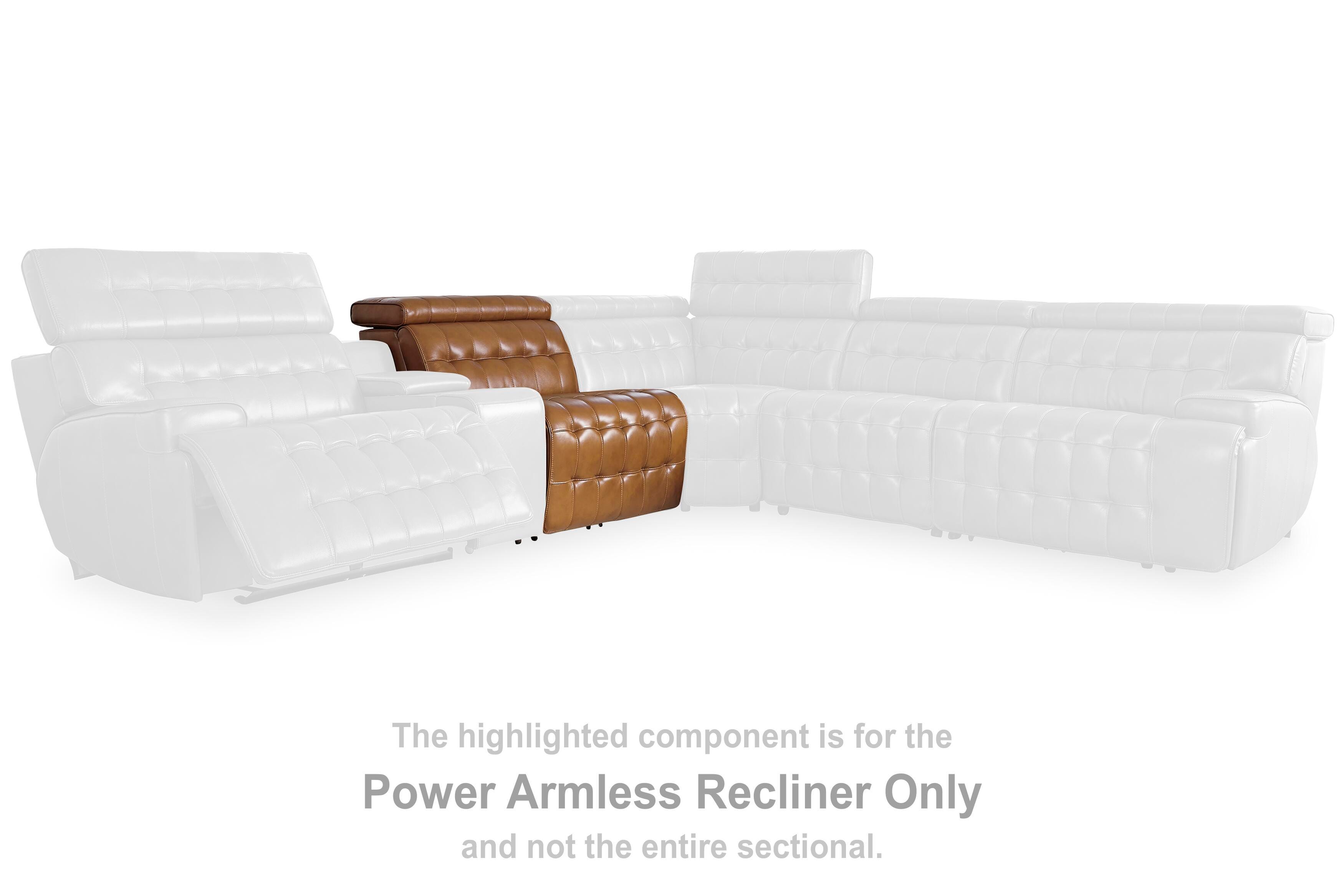Temmpton Power Armless Recliner, , large