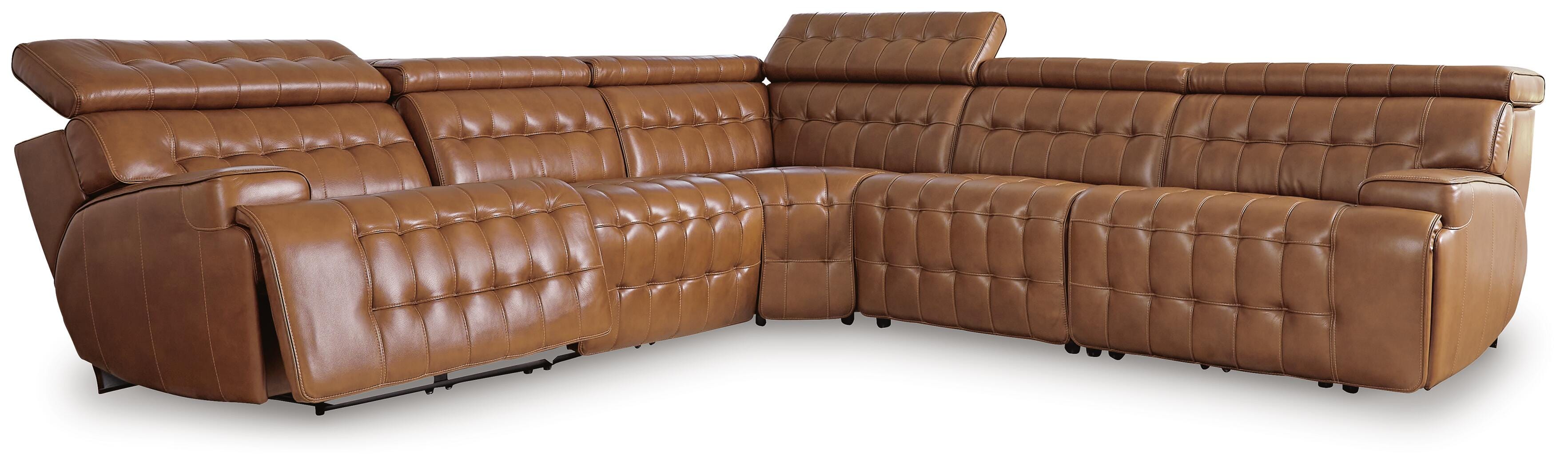 Temmpton 5-Piece Power Reclining Sectional, , large