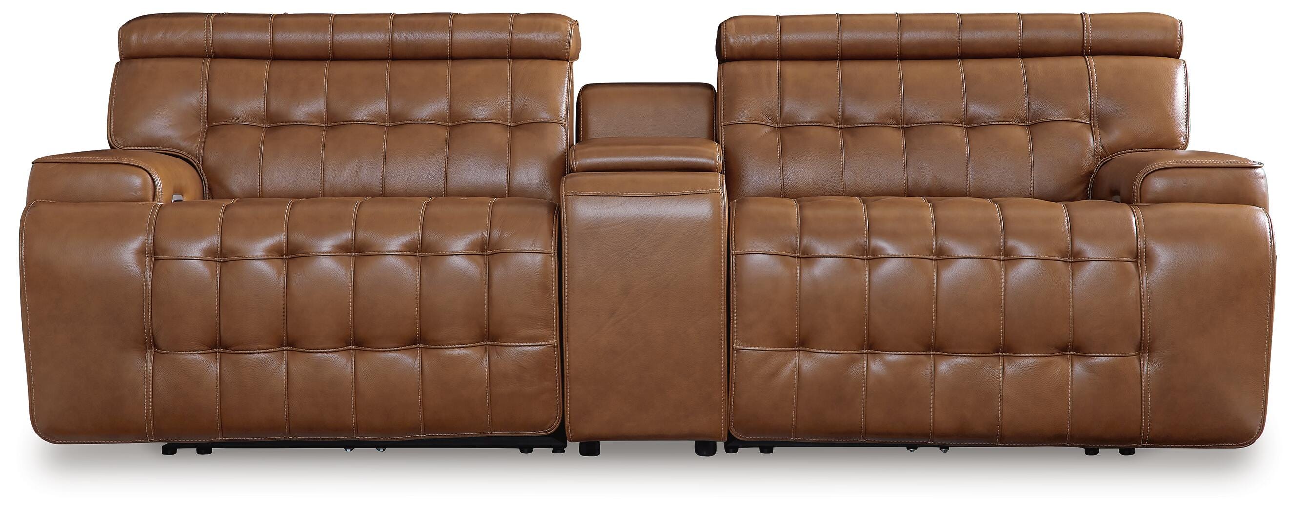 Temmpton 3-Piece Power Reclining Sectional Loveseat with Console, , large