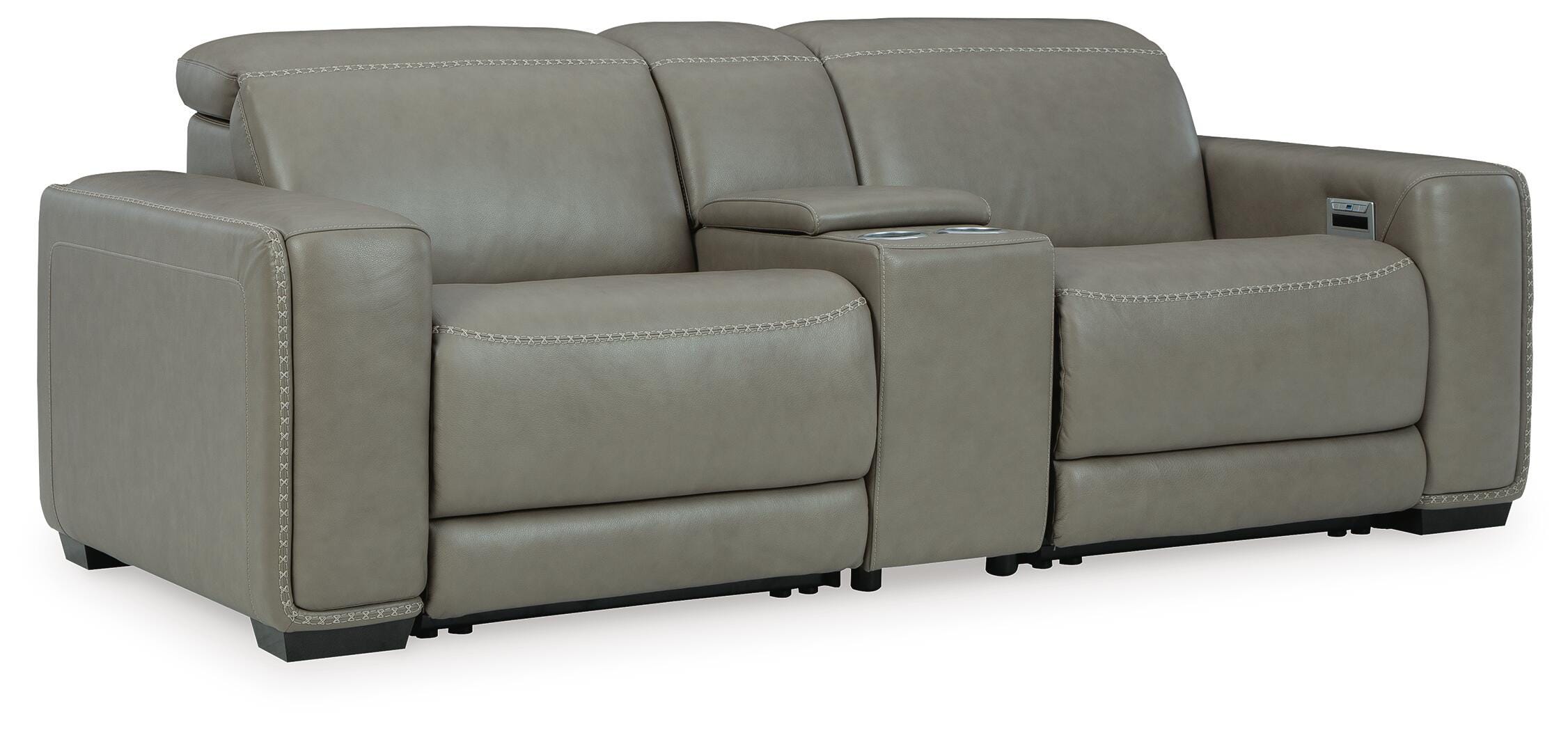 Correze 3-Piece Power Reclining Sectional Loveseat - image 2