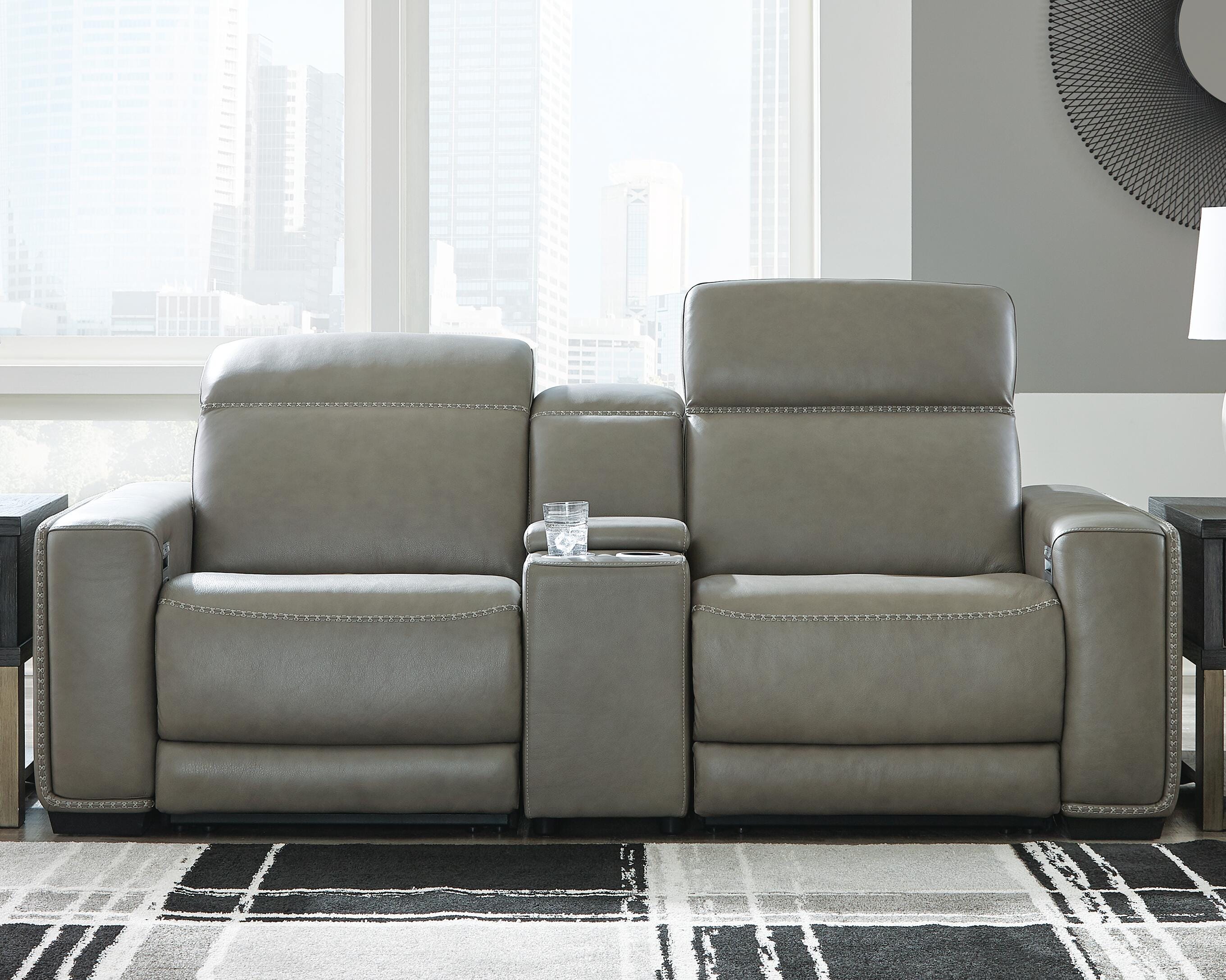 Correze 3-Piece Power Reclining Sectional Loveseat - image 1