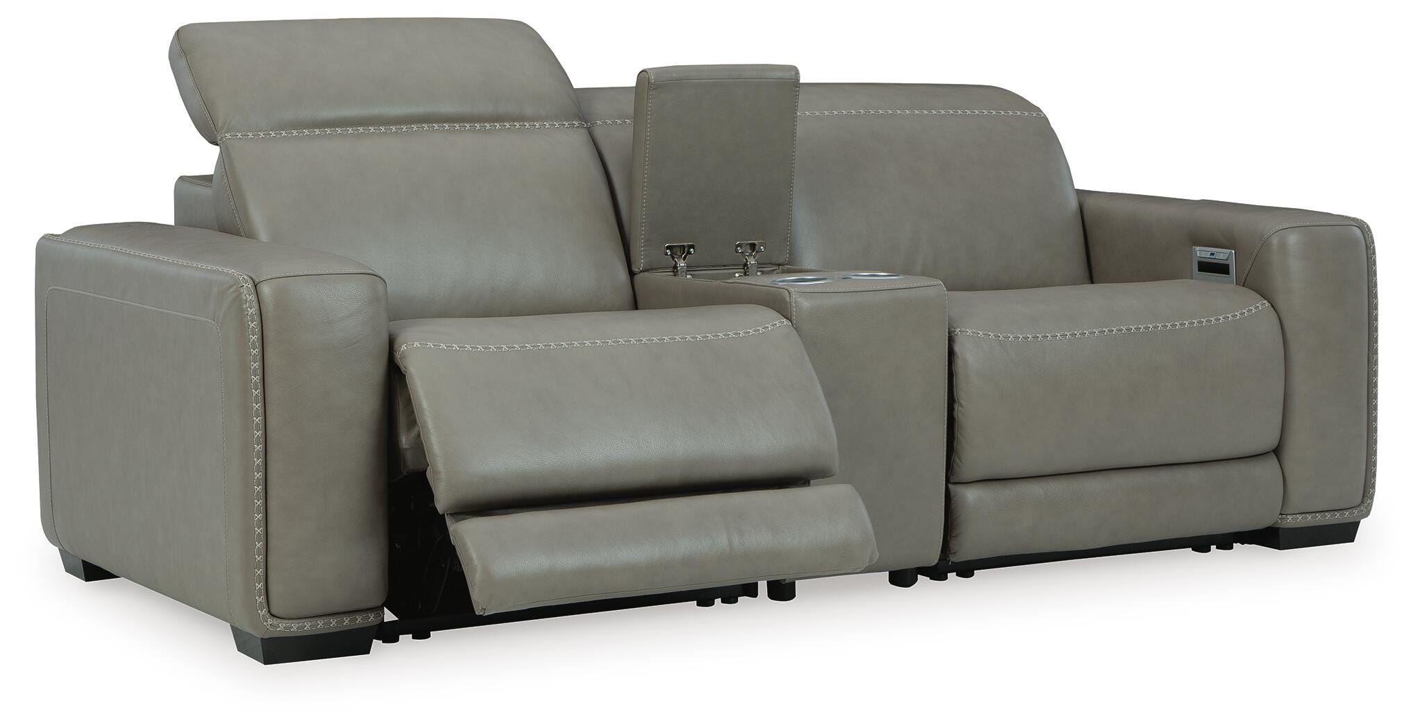 Correze 3-Piece Power Reclining Sectional Loveseat - image 3