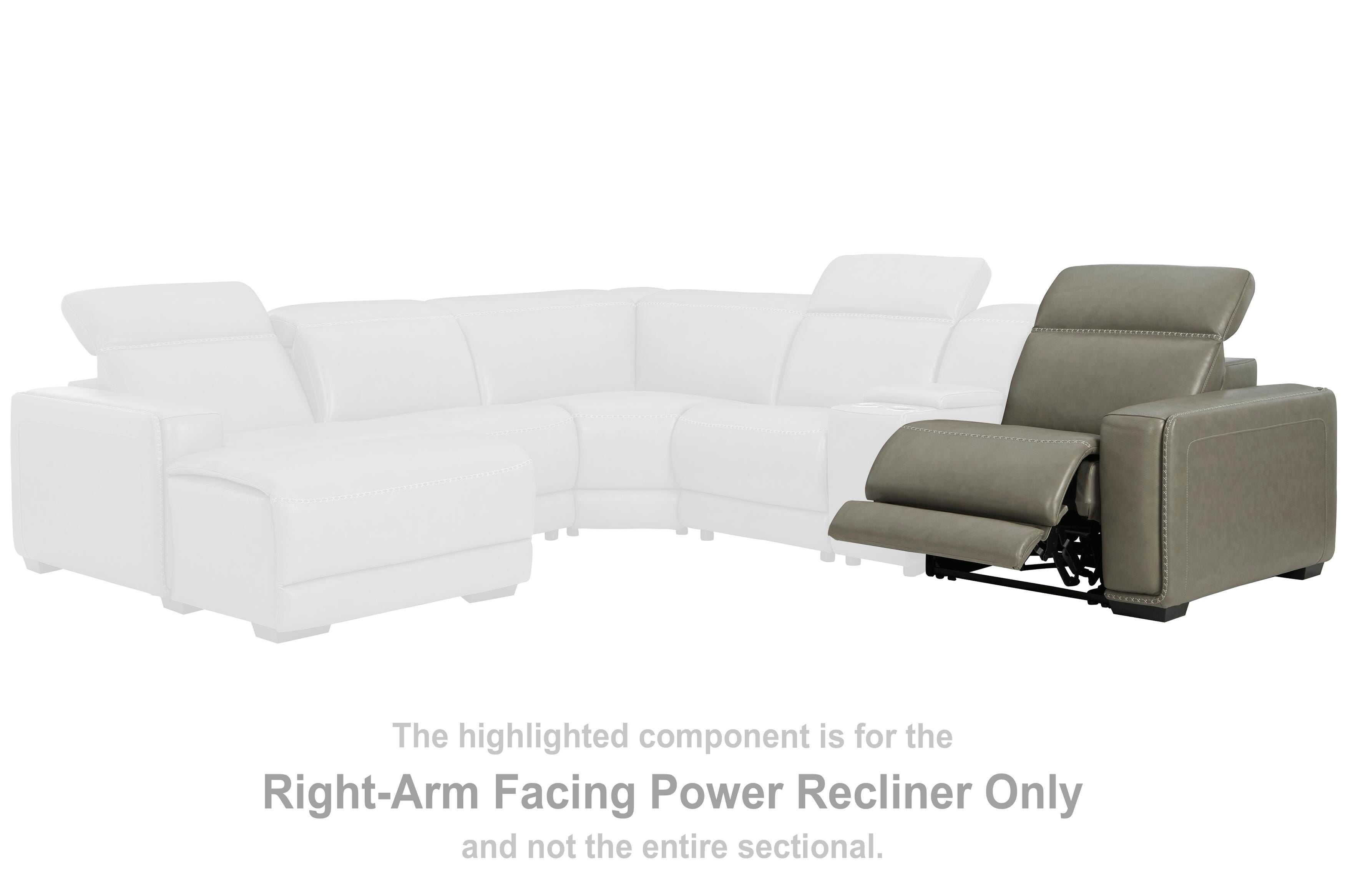 Sillón reclinable eléctrico Correze con brazo derecho - image 2