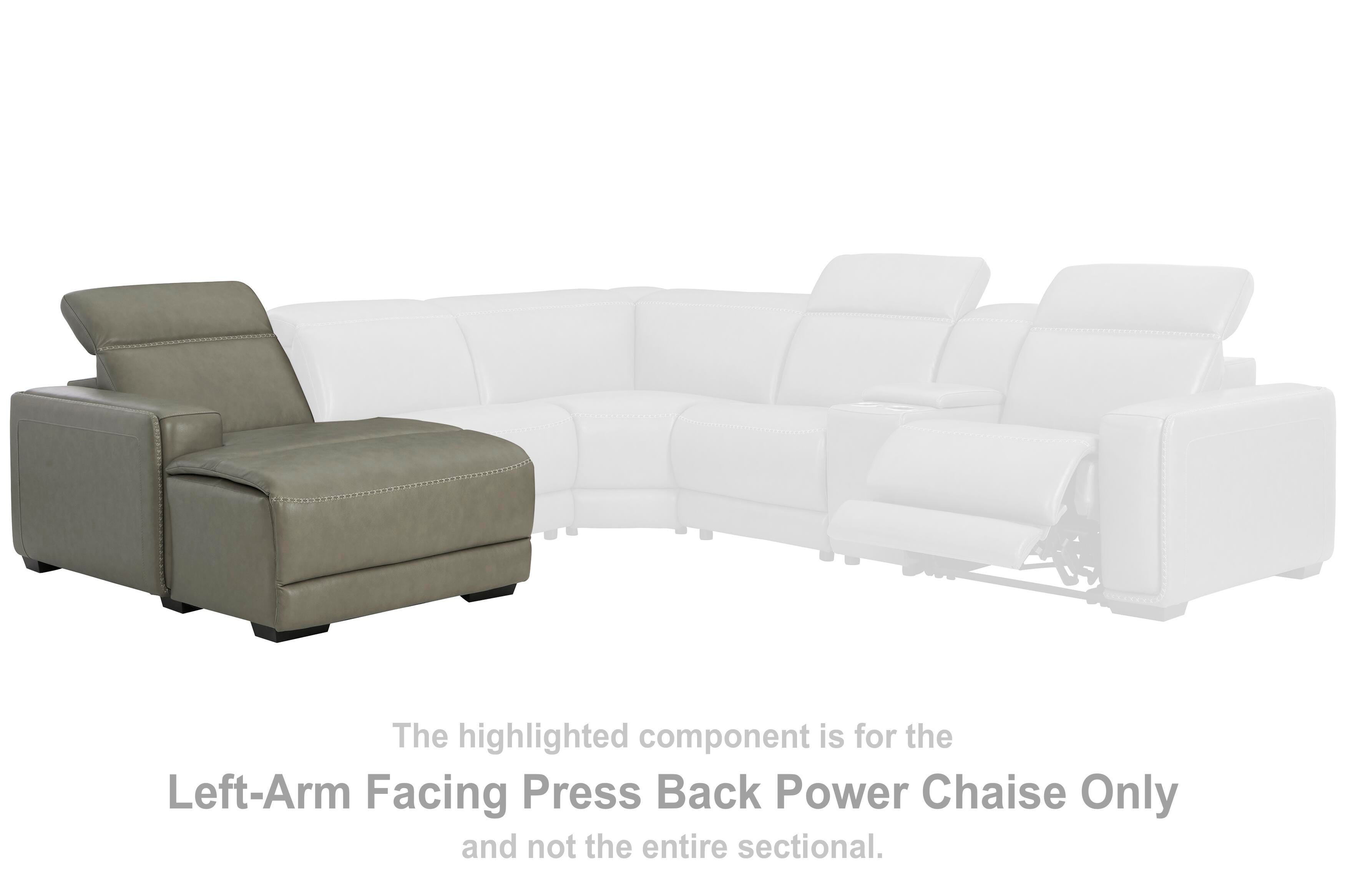 Correze Left-Arm Facing Power Reclining Back Chaise - image 2