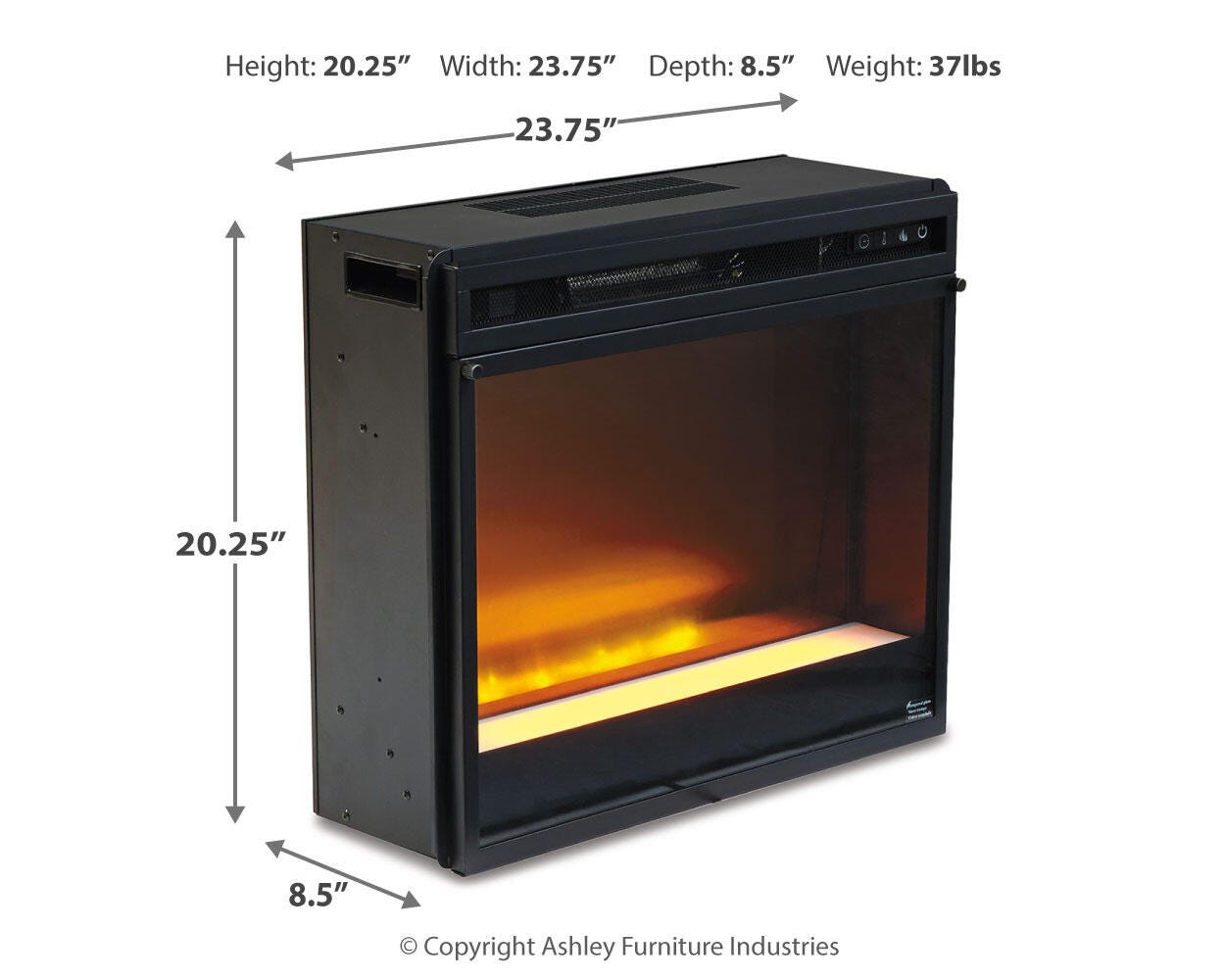 Entertainment Accessories Dimensions