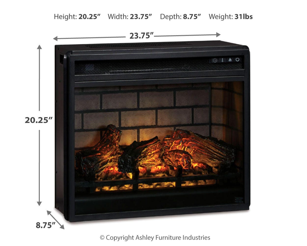 Entertainment Accessories Dimensions