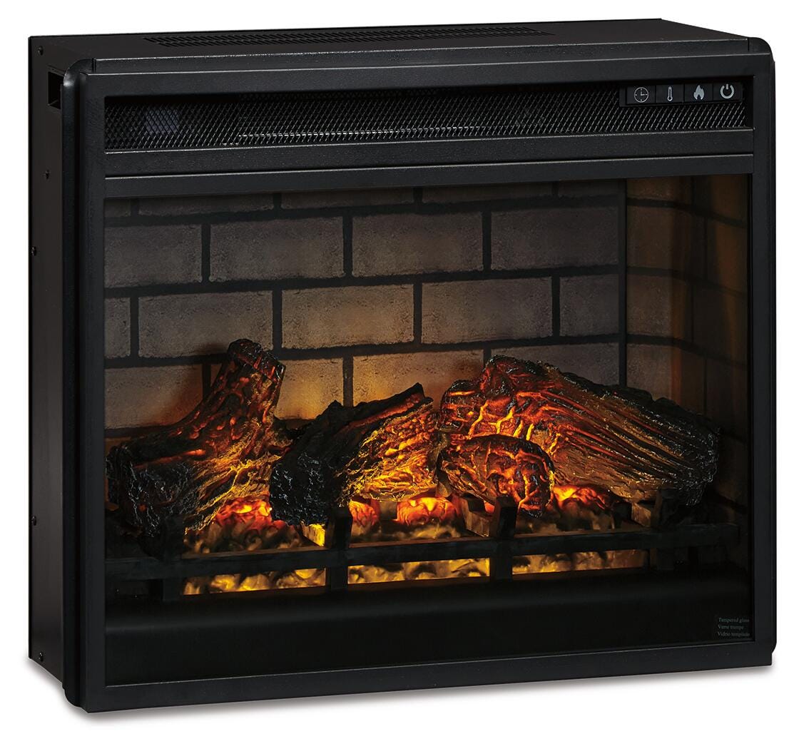 Entertainment Accessories Electric Infrared Fireplace Insert - image 1