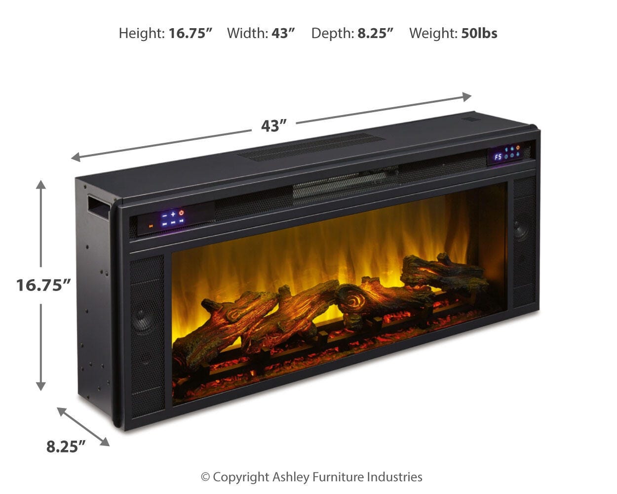 Entertainment Accessories Dimensions