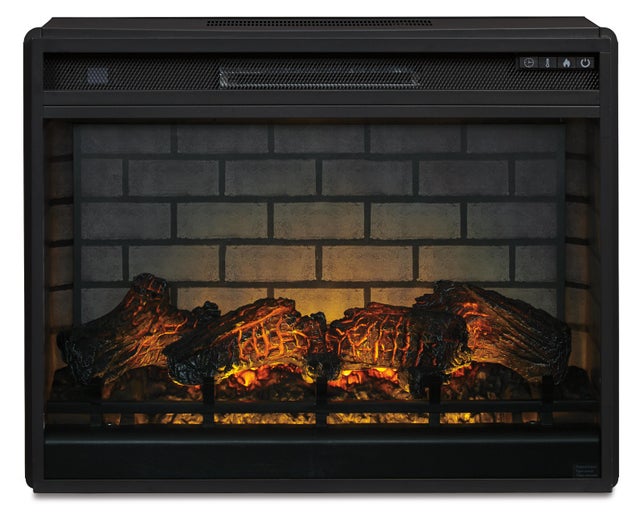 Entertainment Accessories 31'' Electric Infrared Fireplace Insert