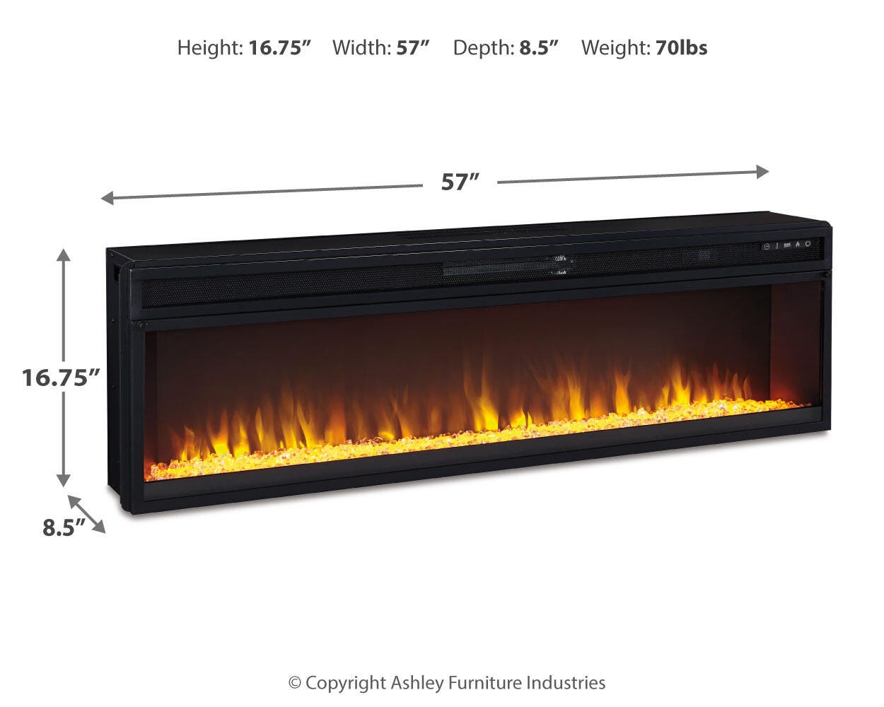 Accesorios de entretenimiento Inserto de chimenea eléctrica - image 4
