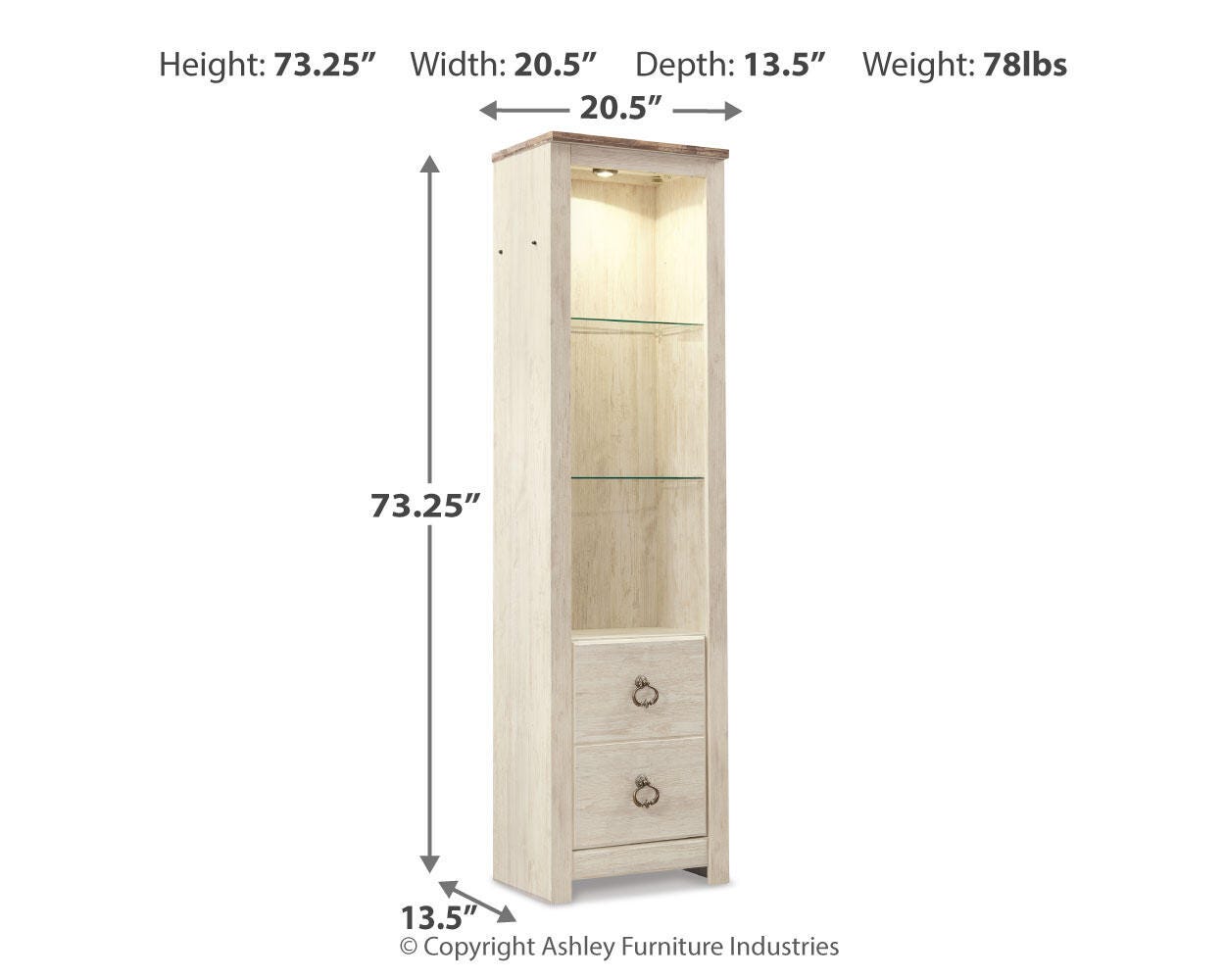 Willowton Dimensions