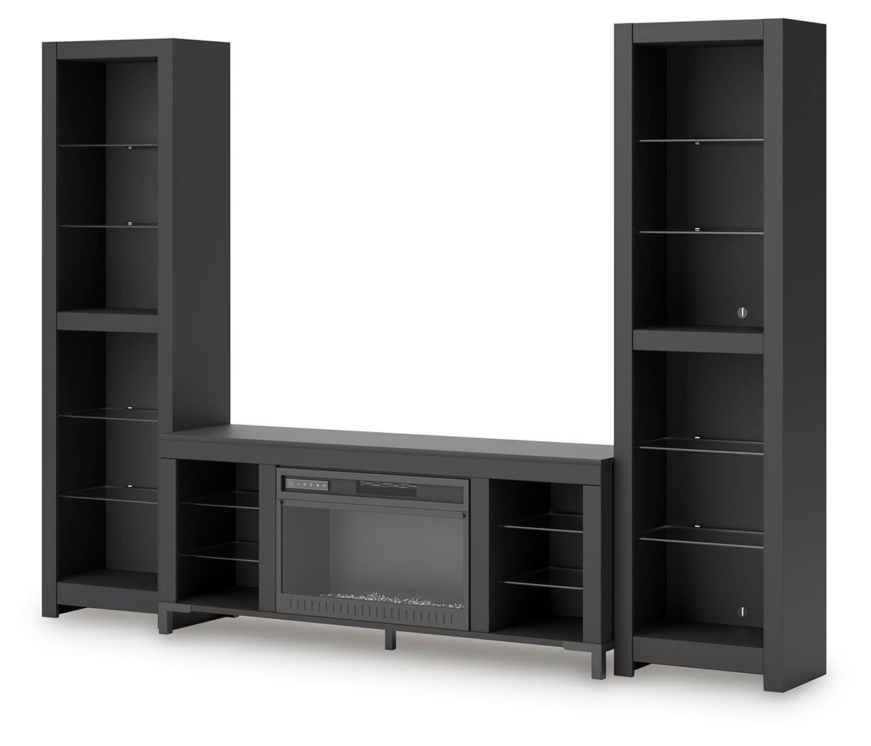 Cayberry 3-Piece Entertainment Center with Electric Fireplace - image 3