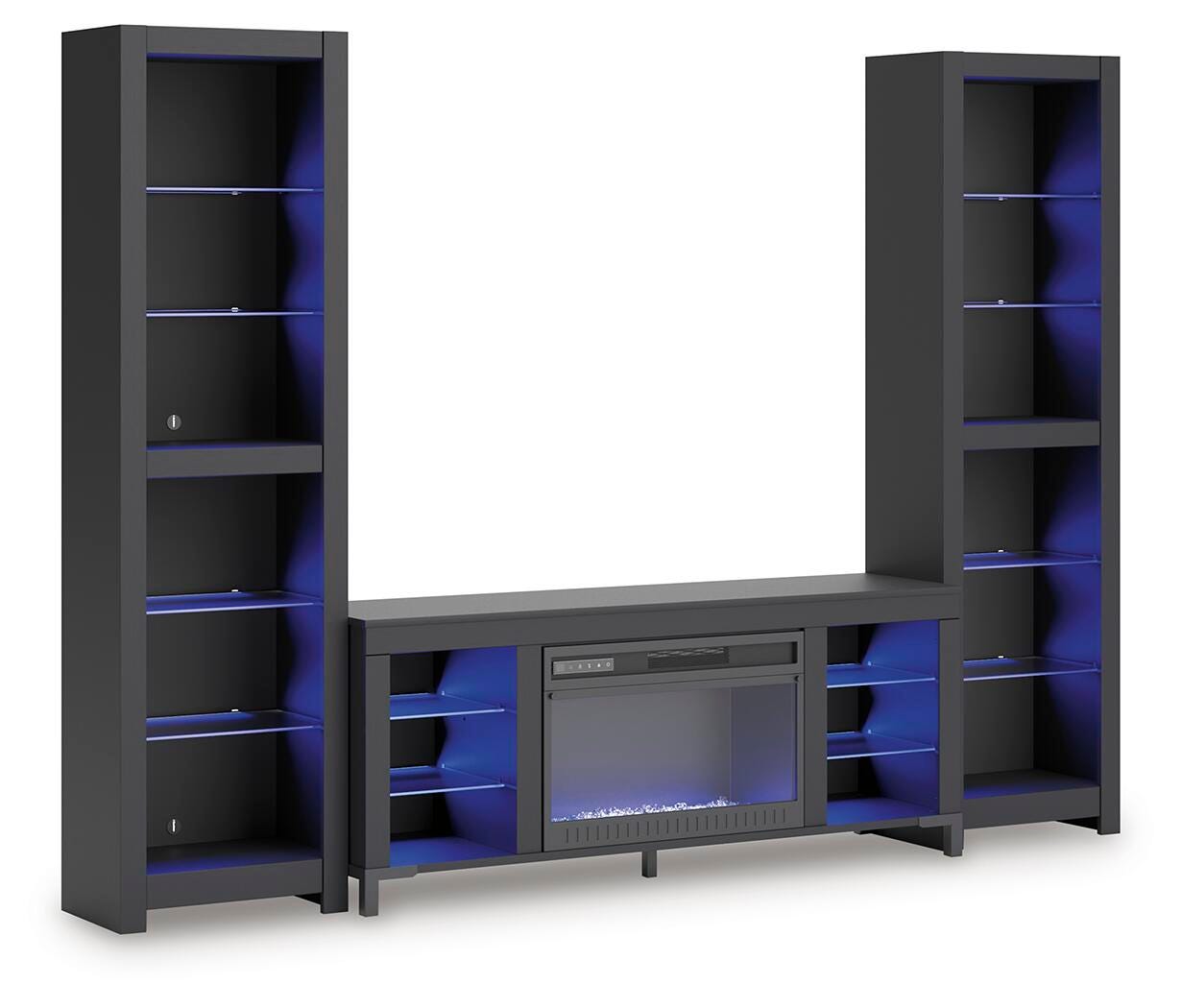 Cayberry 3-Piece Entertainment Center with Electric Fireplace - image 4
