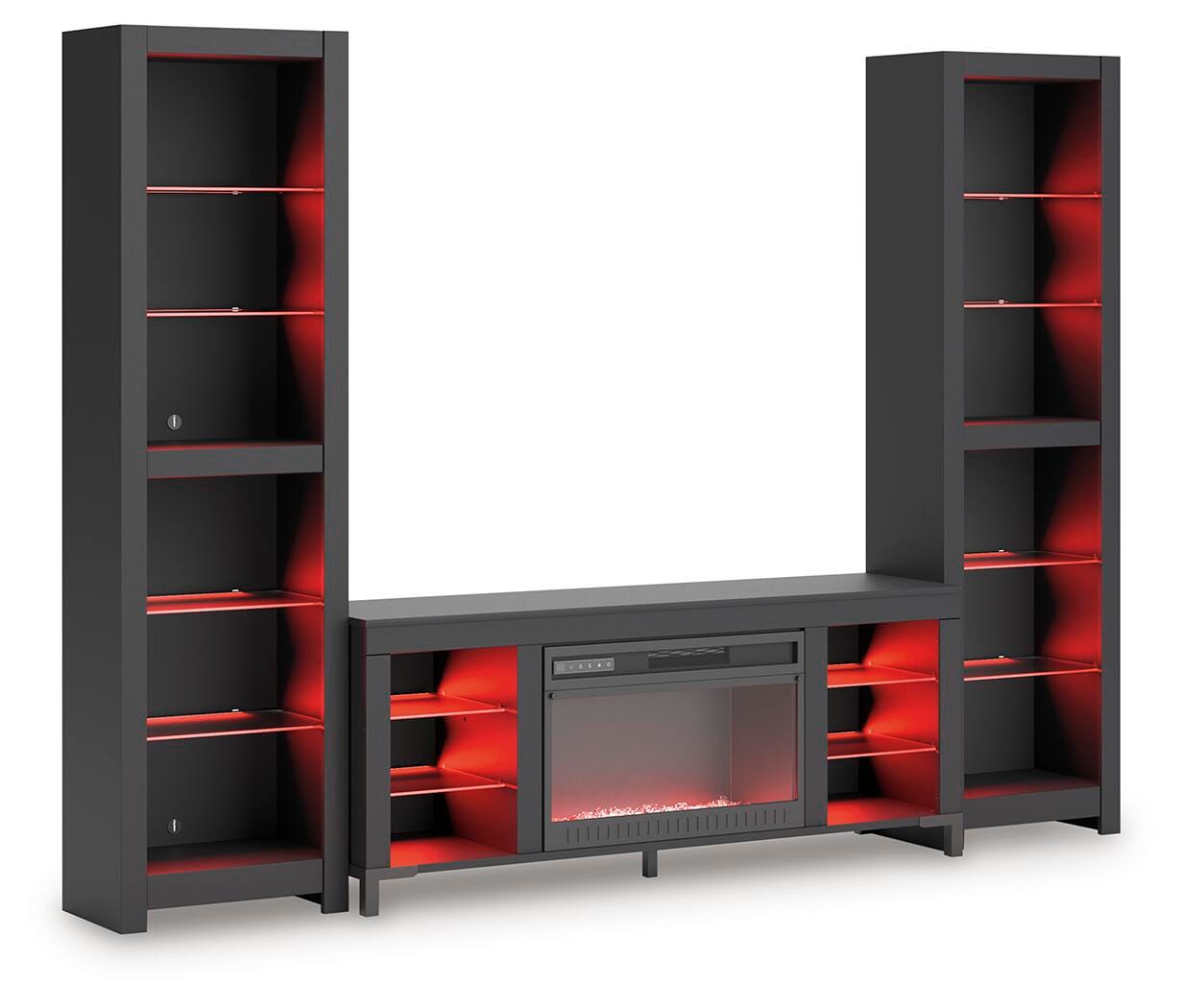 Cayberry 3-Piece Entertainment Center with Electric Fireplace - image 5