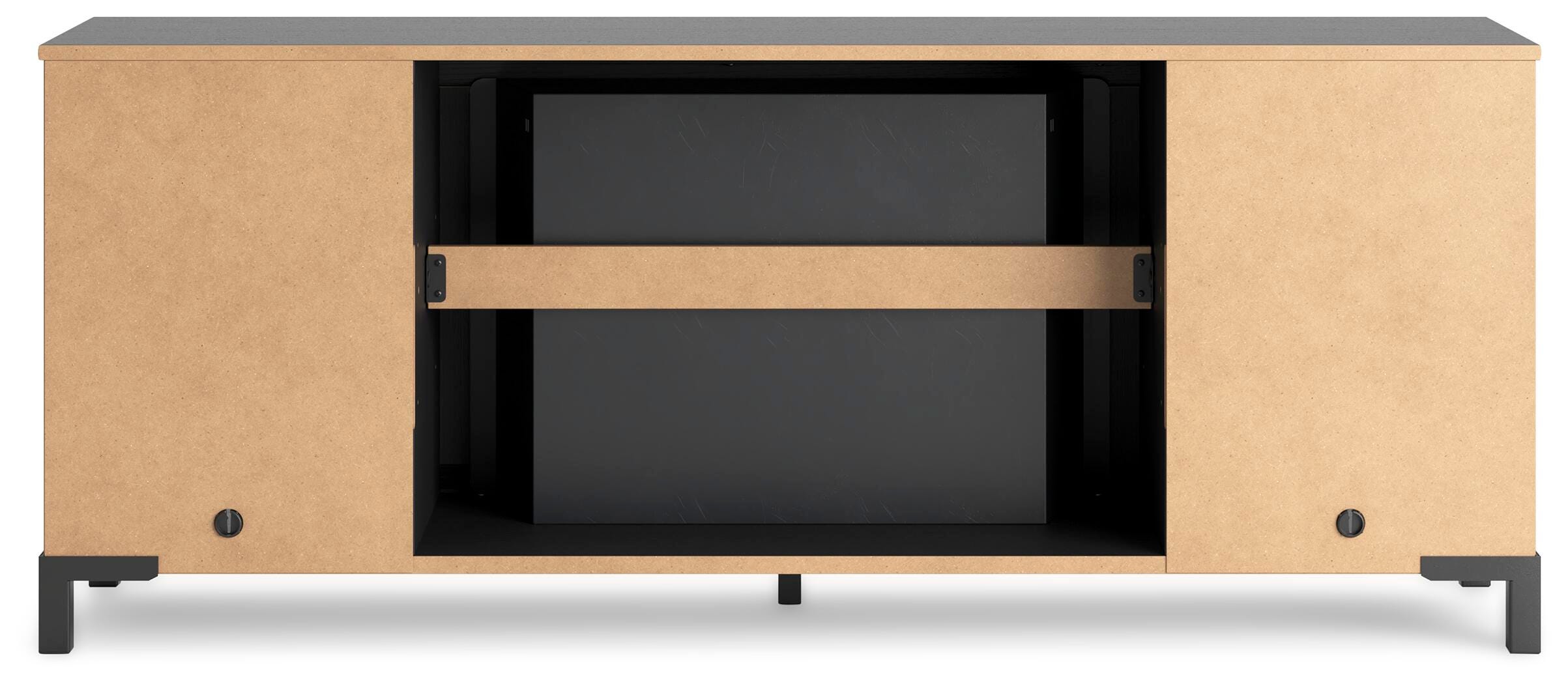 Cayberry 60" TV Stand with Electric Fireplace, , large