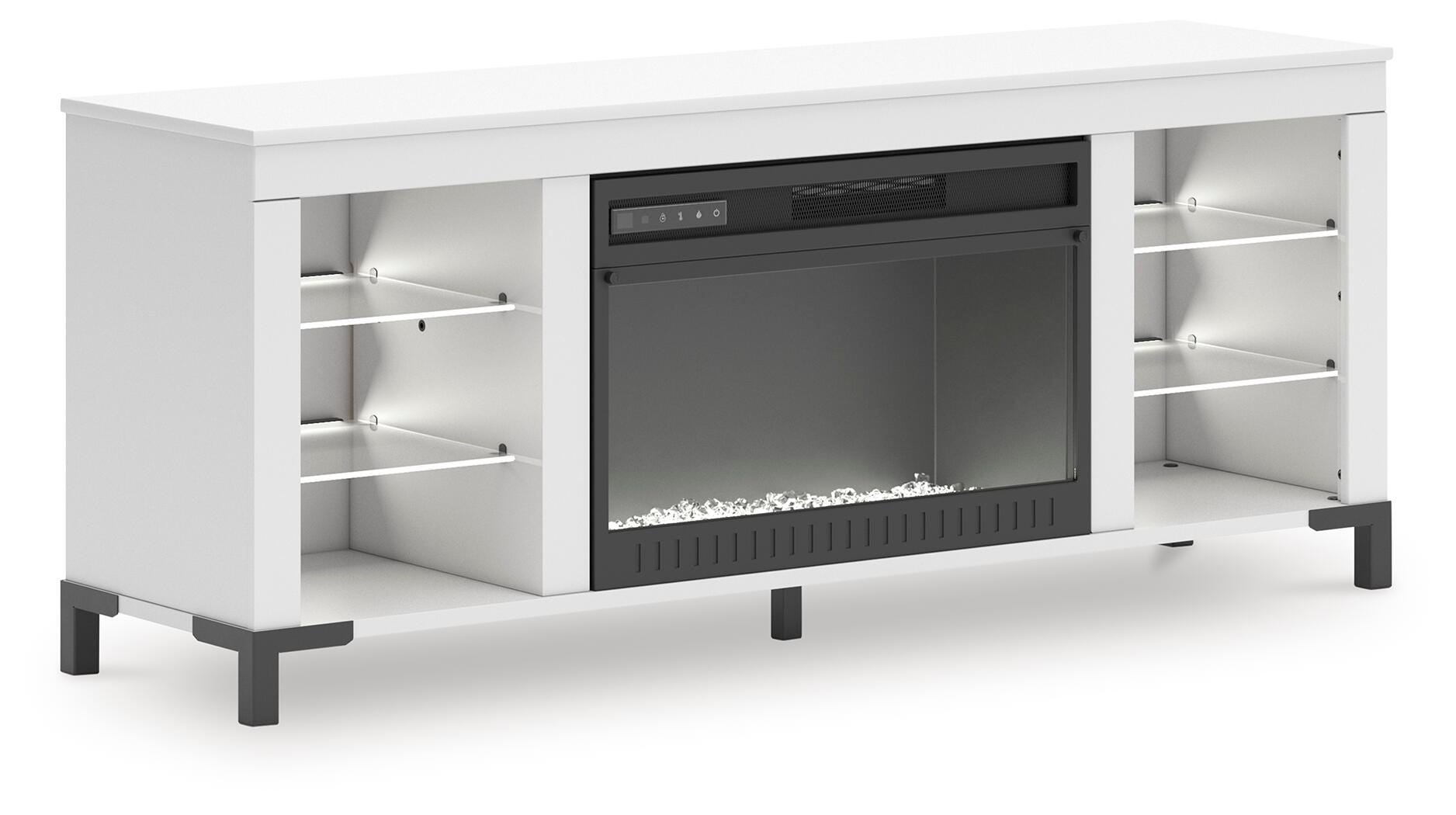 Brollevi 60" TV Stand with Electric Fireplace - image 6