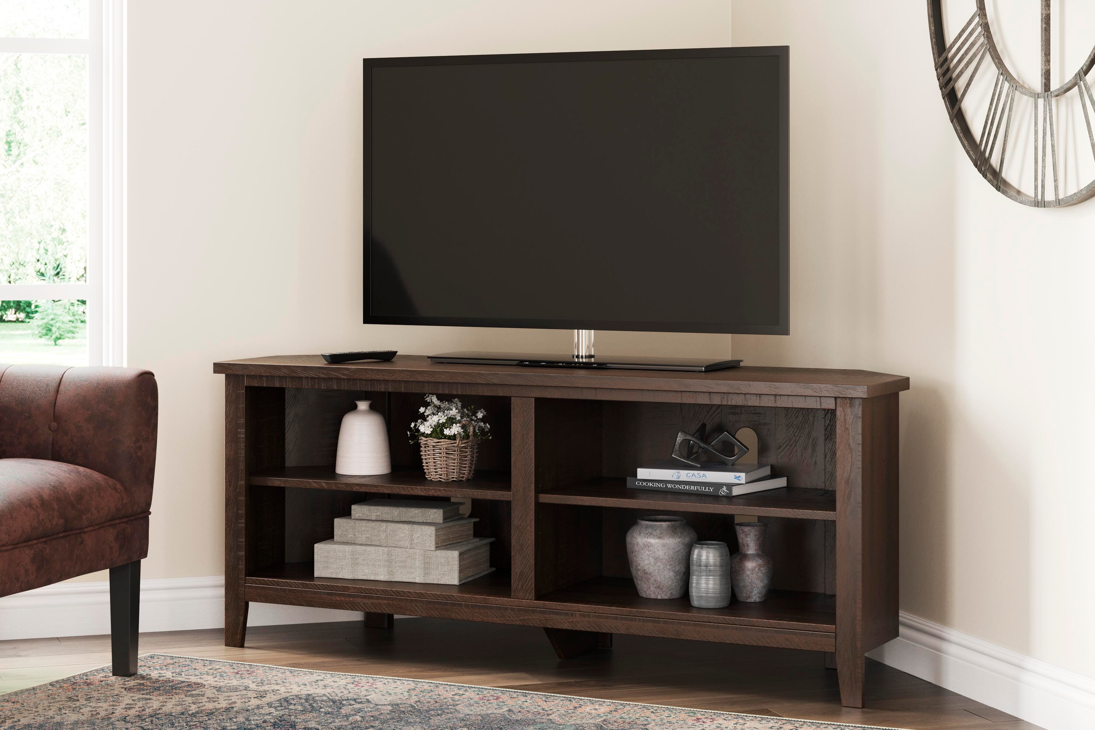Camiburg Corner TV Stand, , large