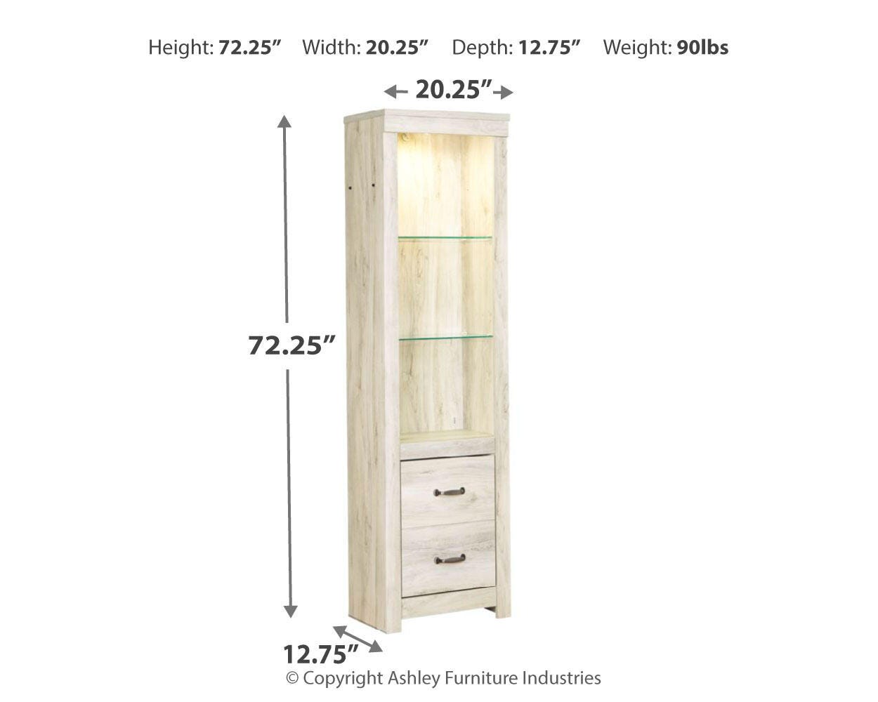 Bellaby Dimensions