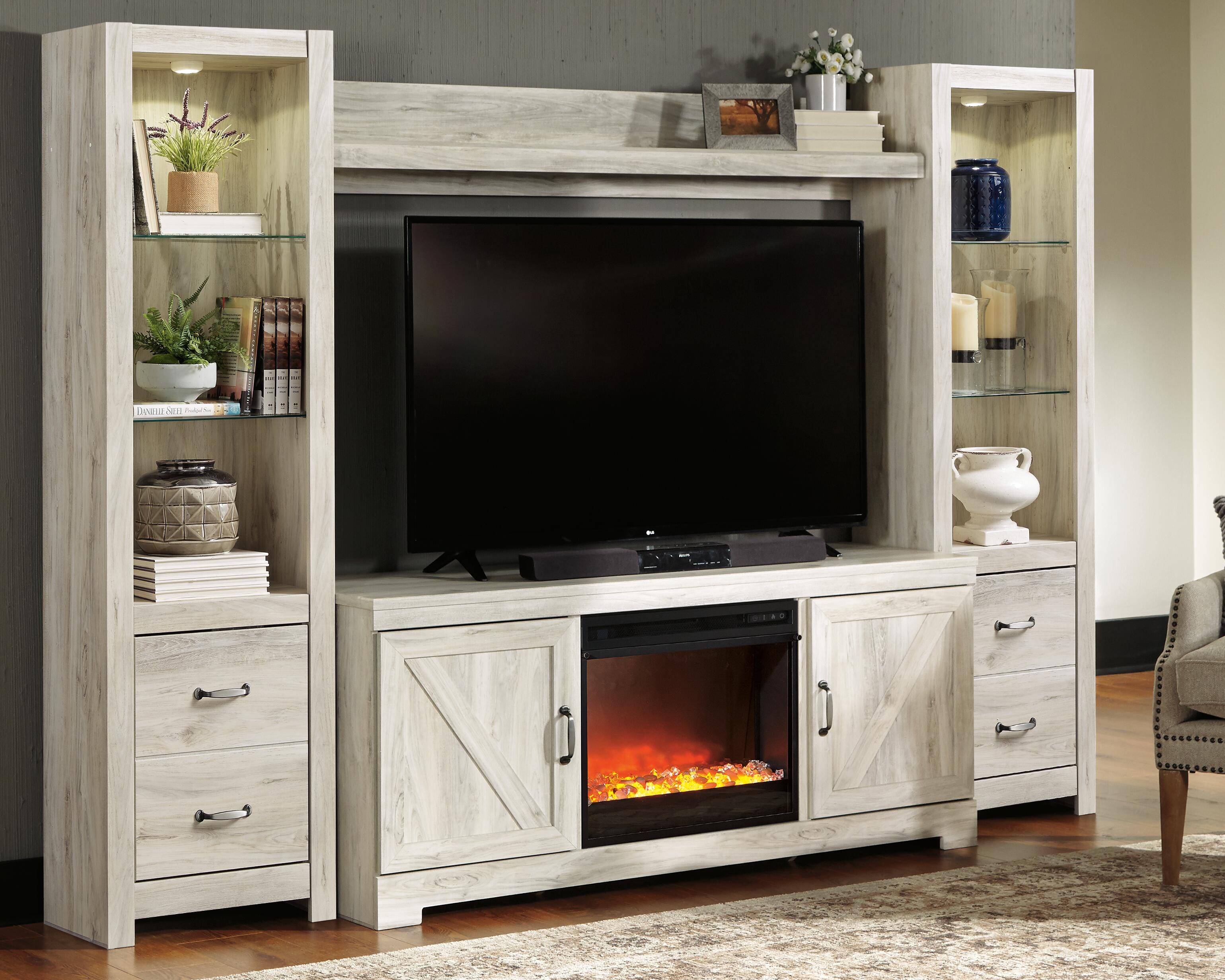 Bellaby 4-Piece Entertainment Center with Fireplace - image 1