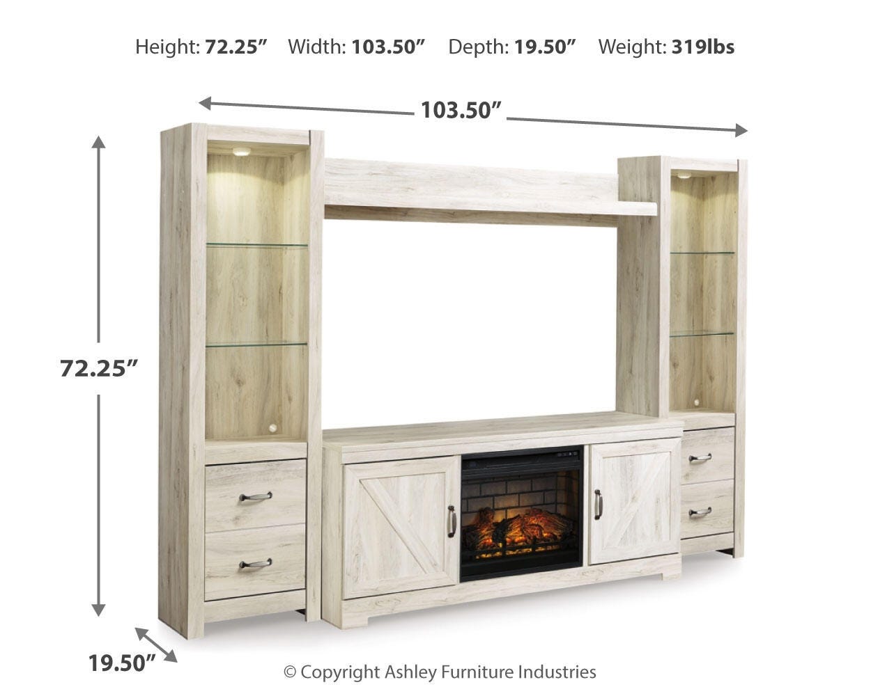 Bellaby Dimensions