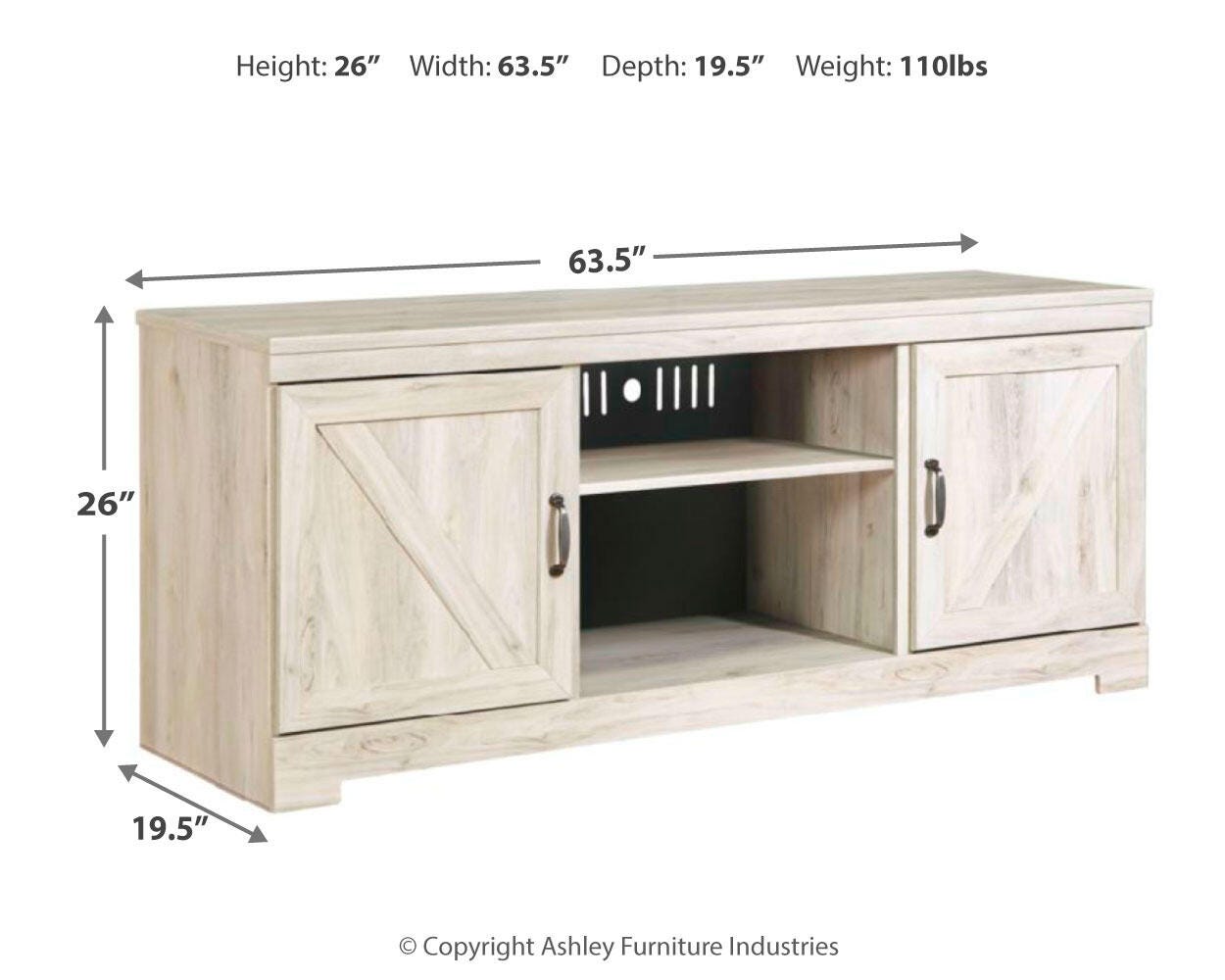 Bellaby 63" TV Stand - image 4