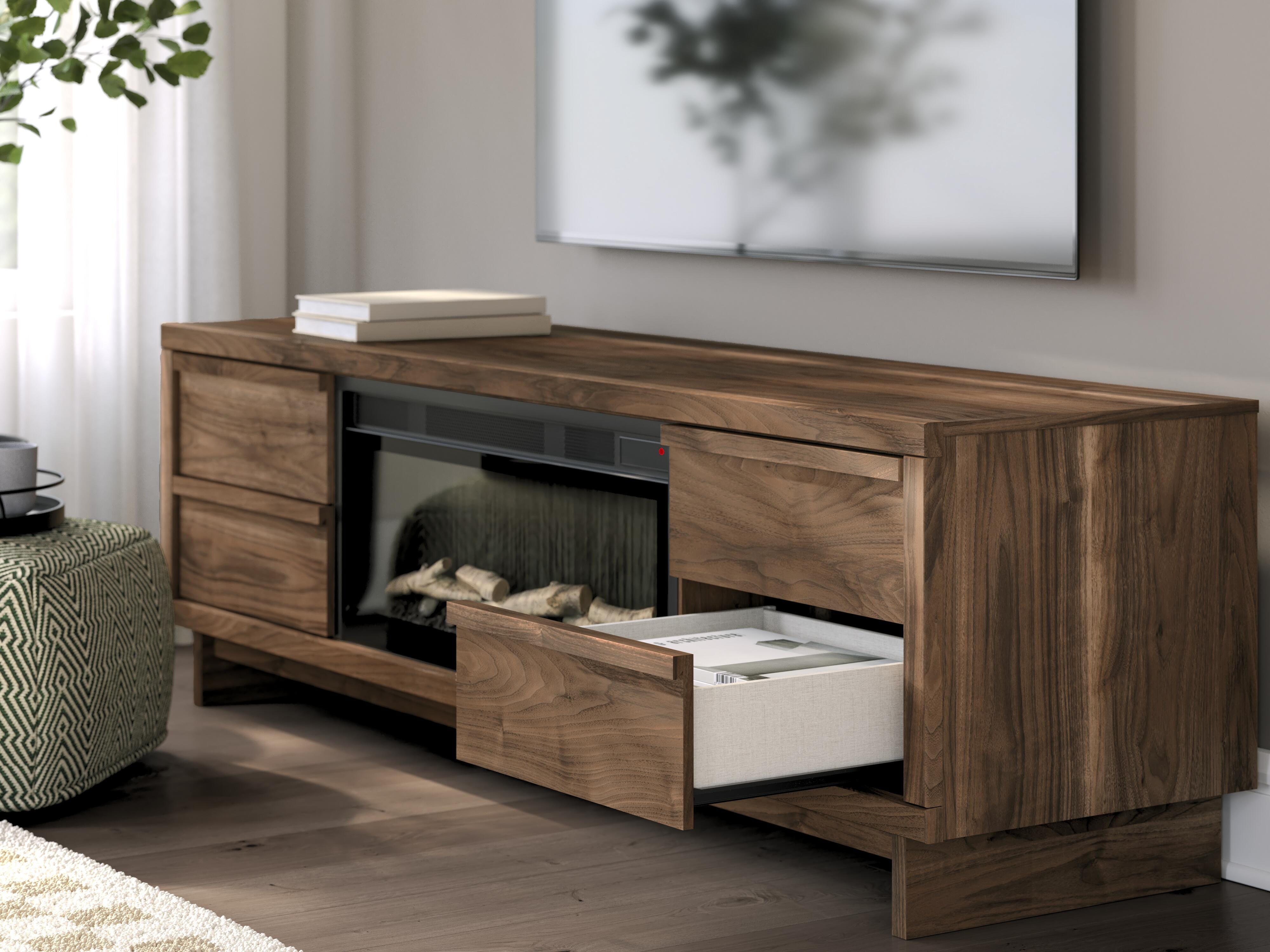 Zadilyn 72" TV Stand with Electric Fireplace - image 9