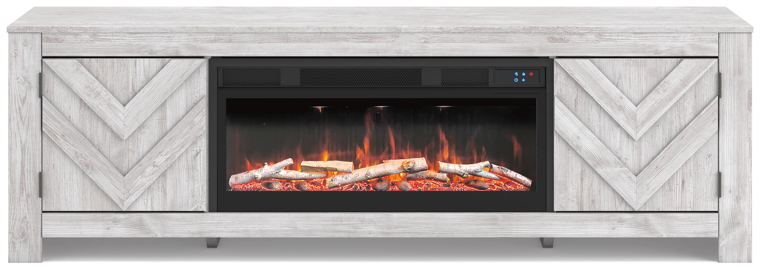 Cayboni 71" TV Stand with Electric Fireplace - image 3