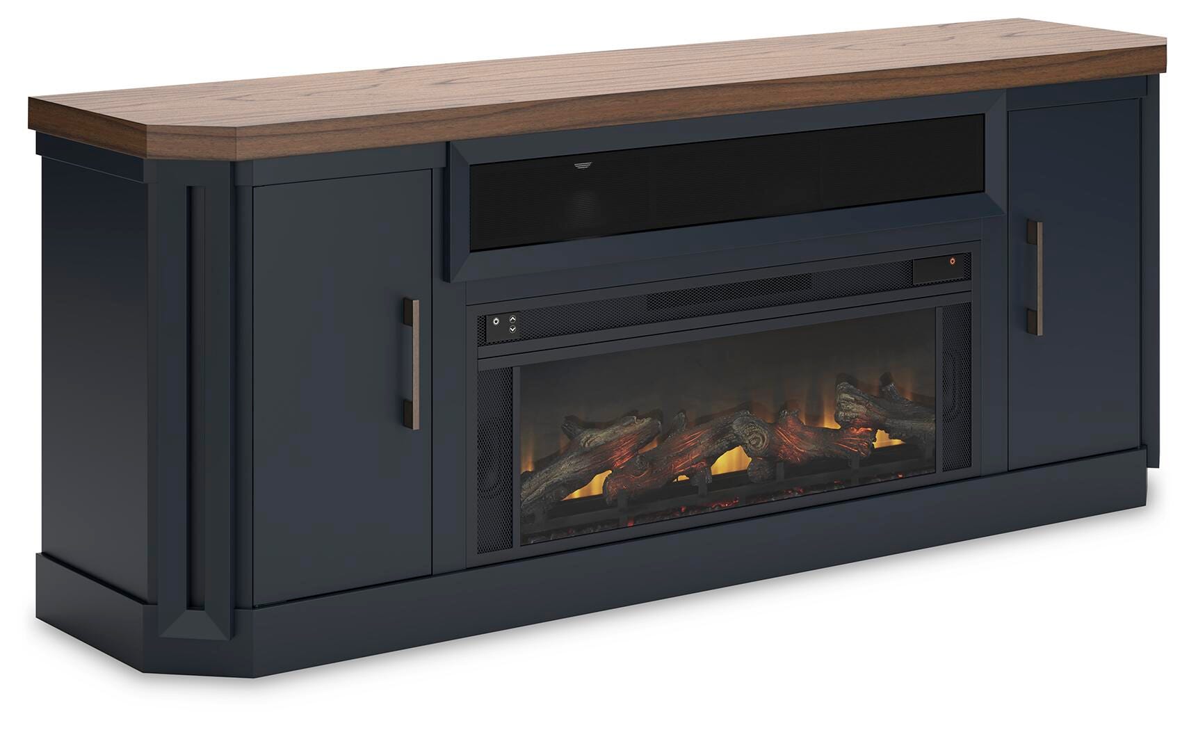 Landocken 83" TV Stand with Electric Fireplace - image 2