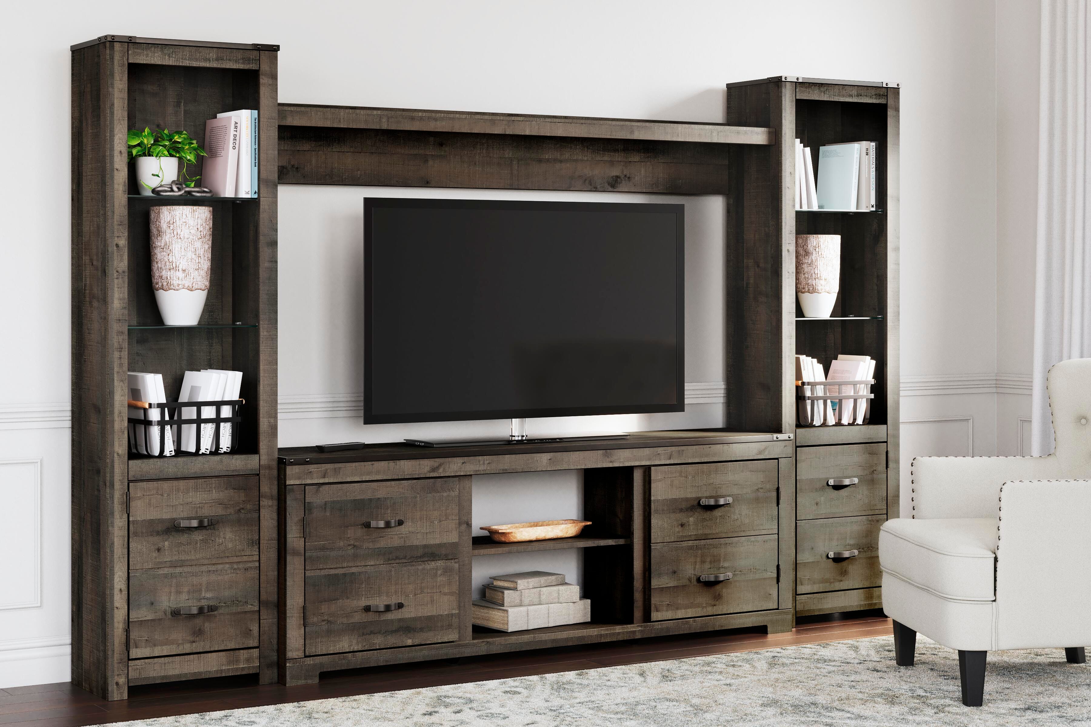 Trinell 4-Piece Entertainment Center with 72'' TV Stand | Ashley