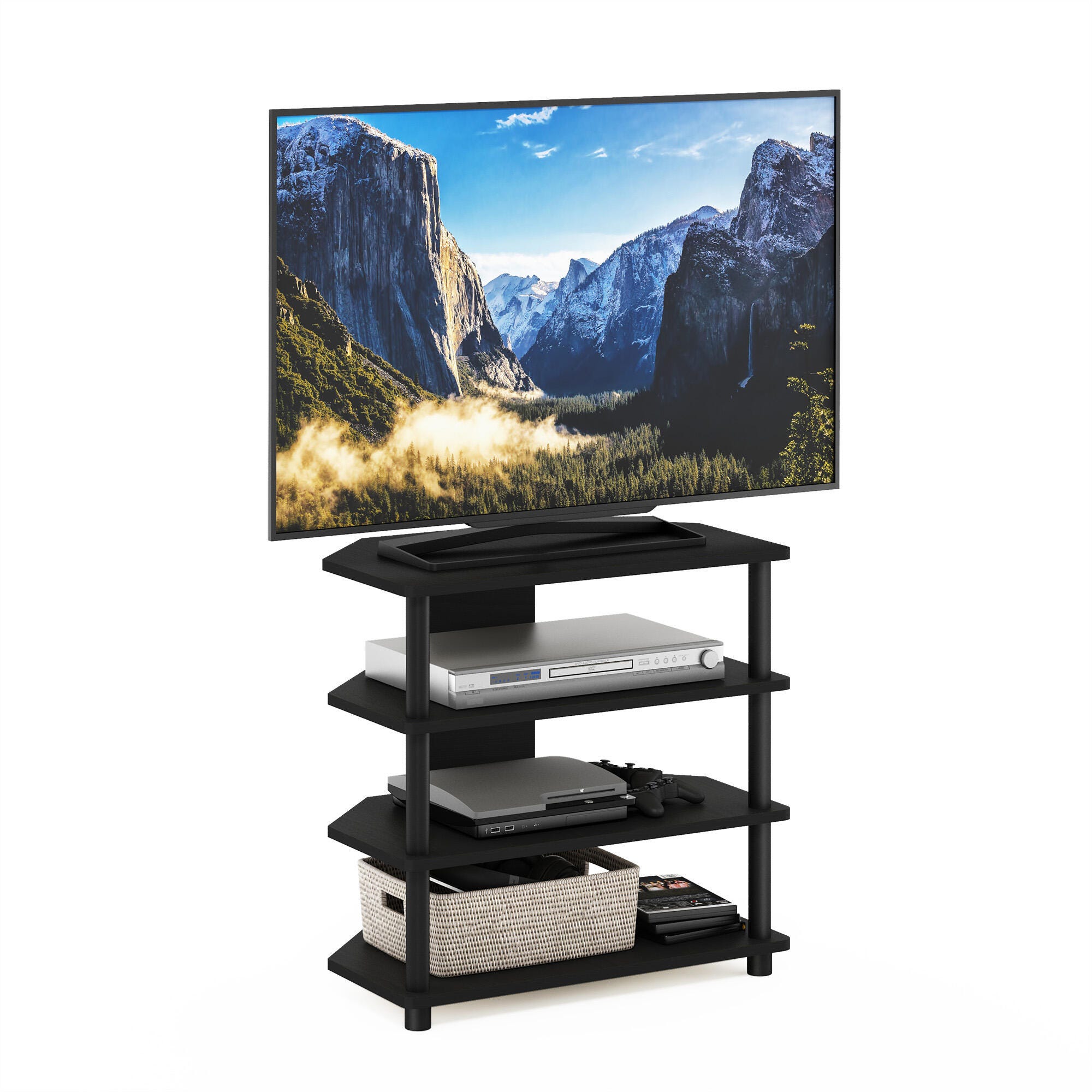 Econ 4-Tier Petite TV Stand, , rollover
