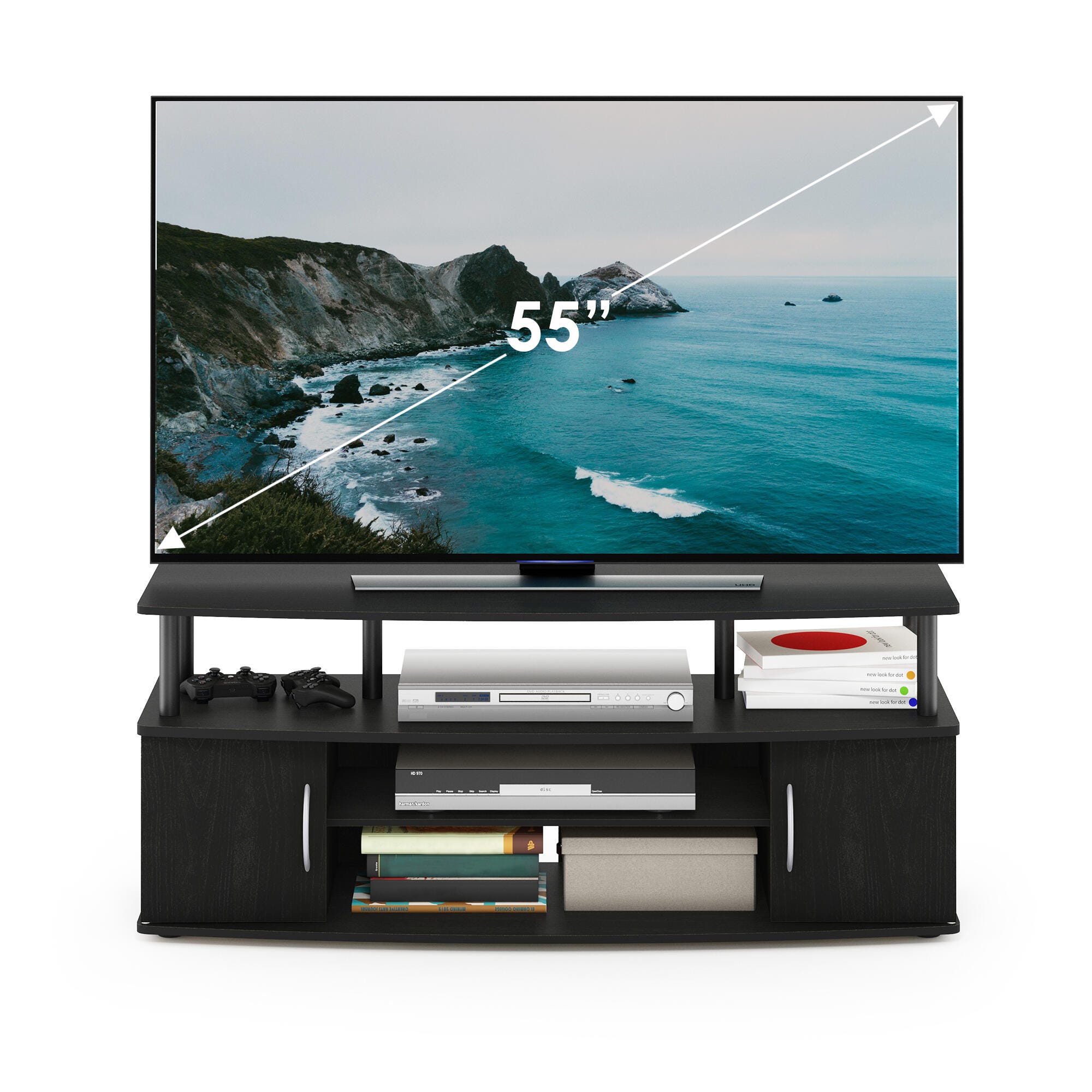 Furinno Jaya 47'' TV Stand | Ashley