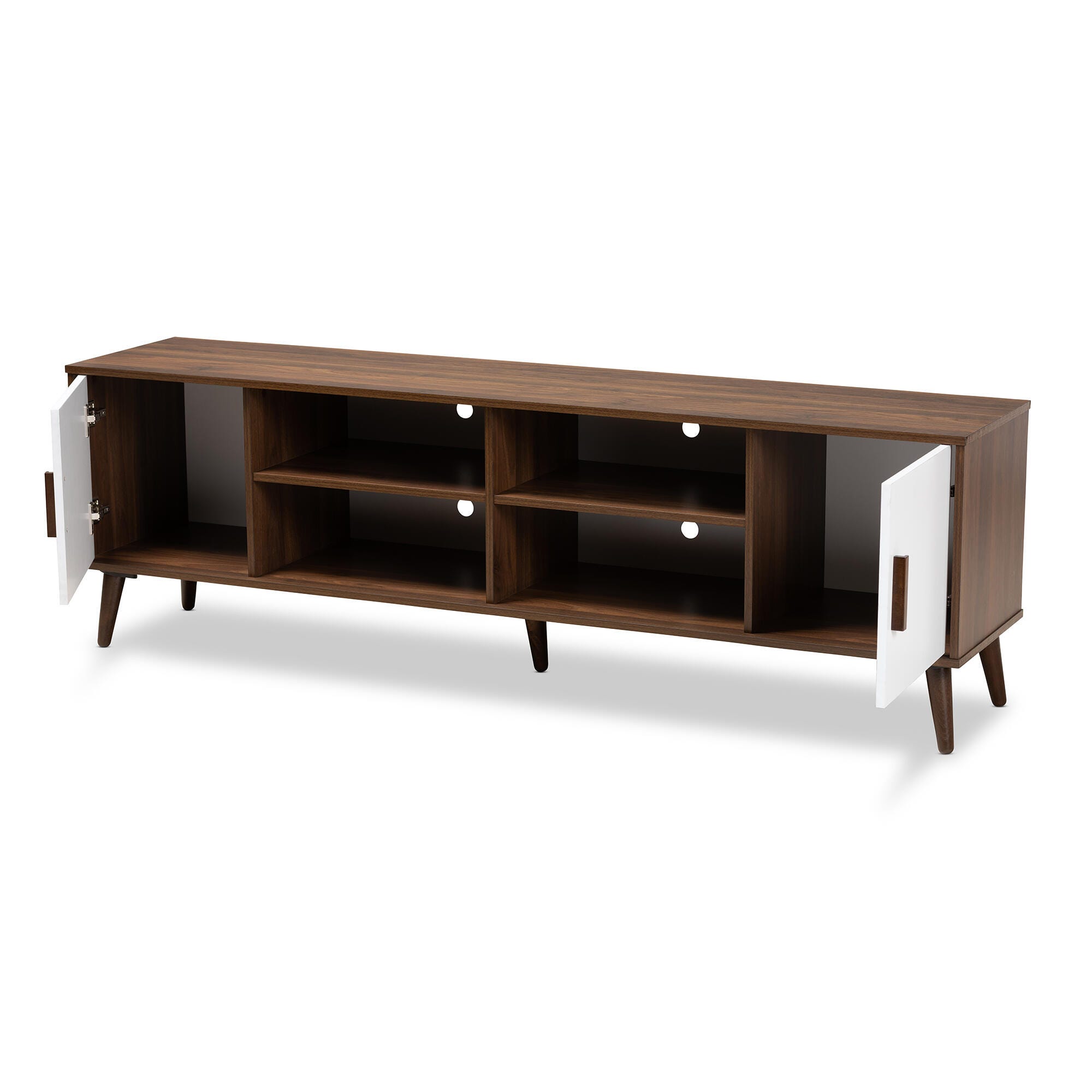 Quinn Two-Toned Wood 70'' TV Stand | Ashley