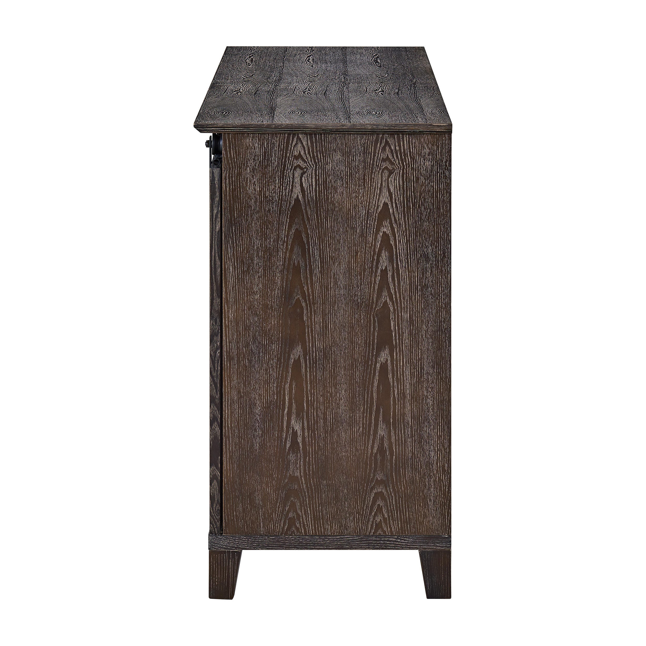 Southern Enterprises Massen Barn Door TV Stand, , large