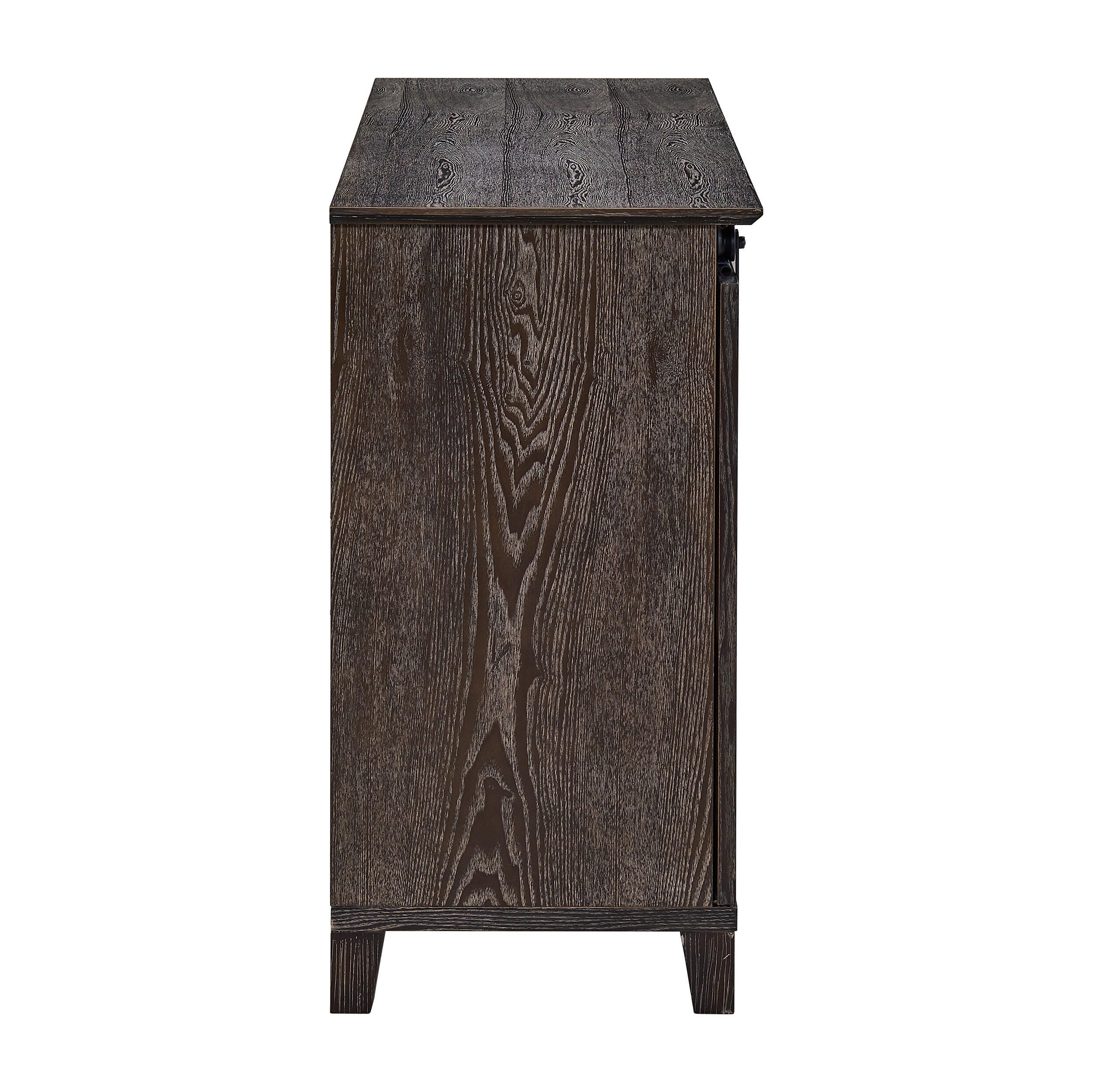 Southern Enterprises Massen Barn Door TV Stand, , large