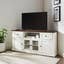 Crosley 60" Corner Tv Stand, White, large
