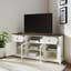 Crosley 60" Corner Tv Stand, White, large