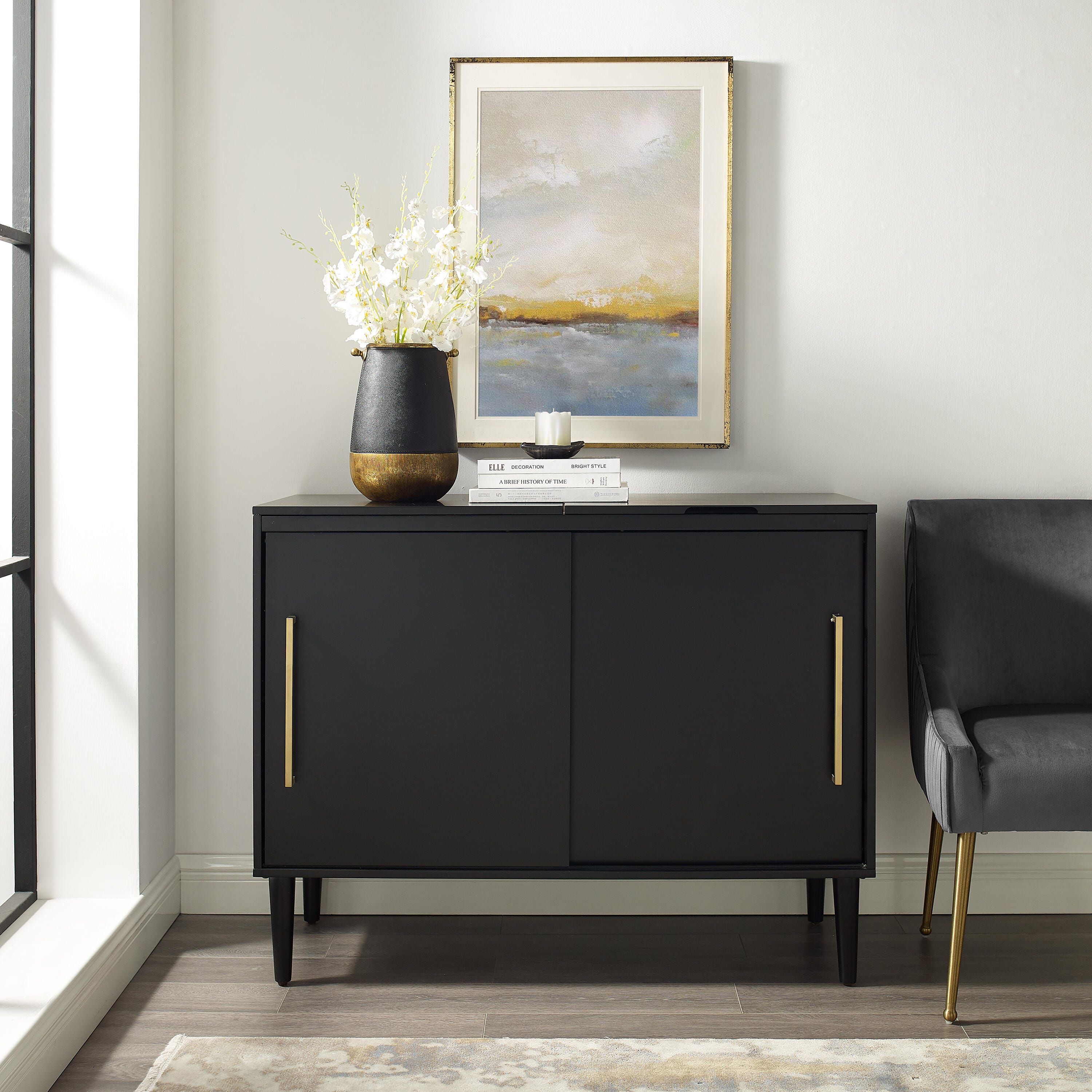 Crosley Everett Media Console, , large