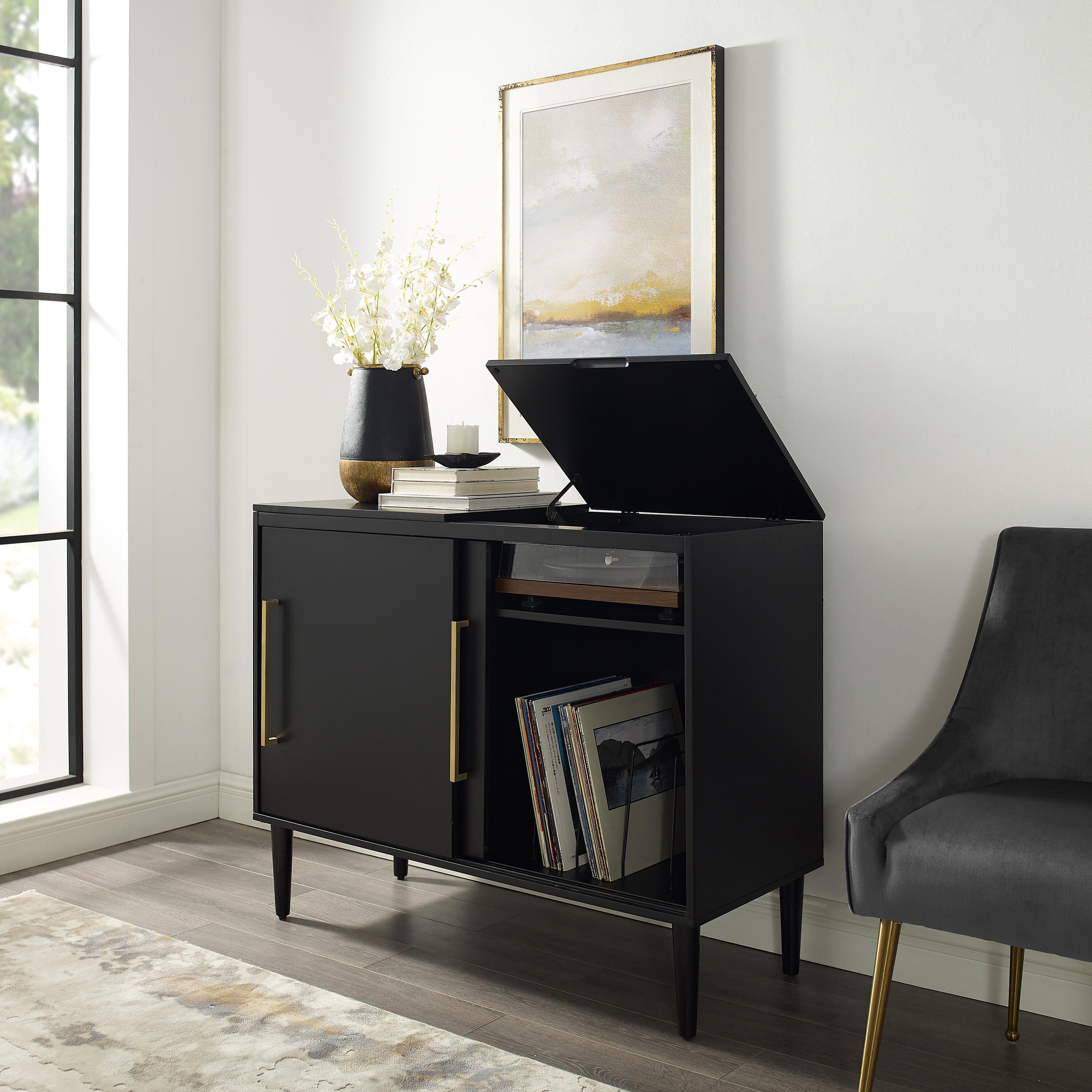 Crosley Everett Media Console, , large