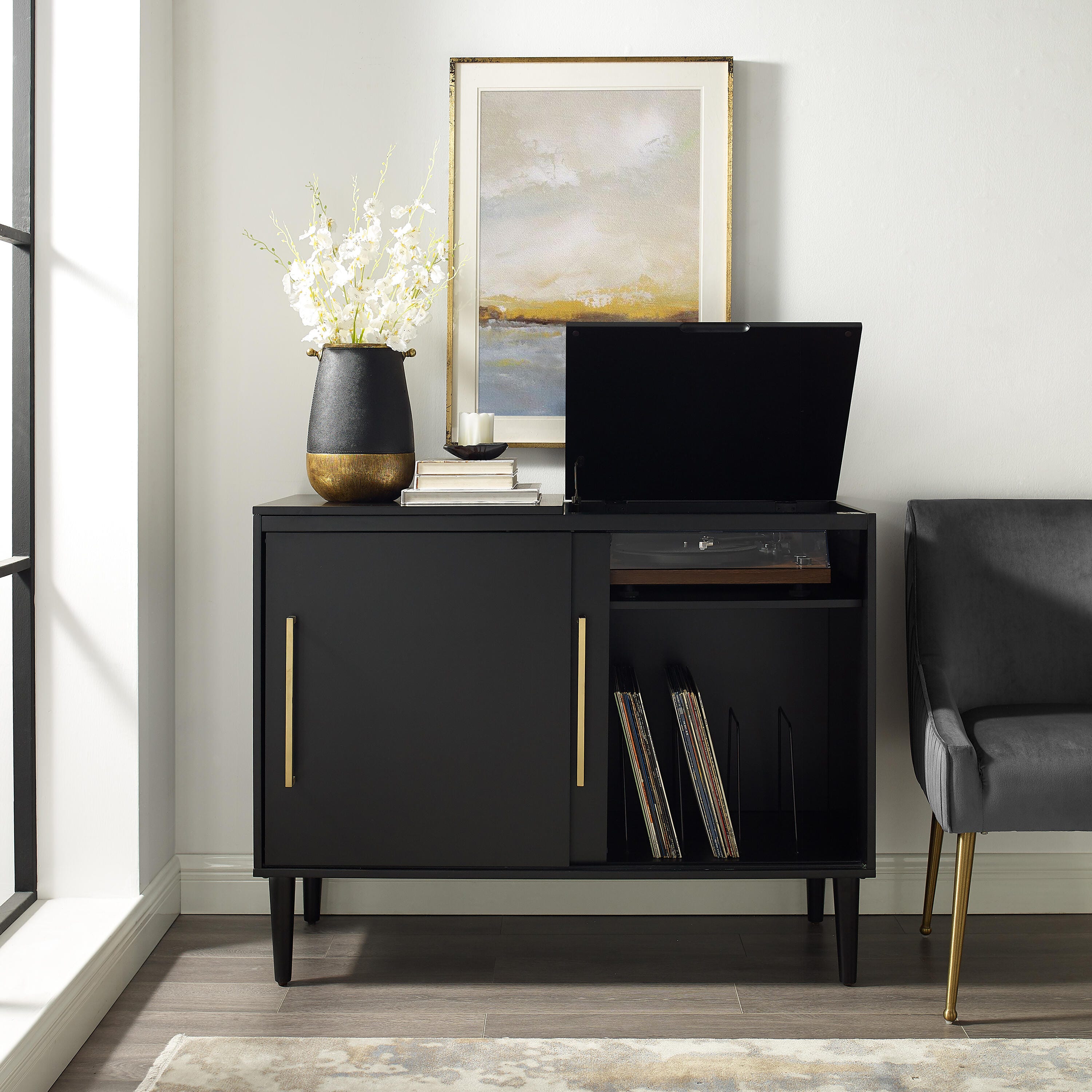 Crosley Everett Media Console, , large