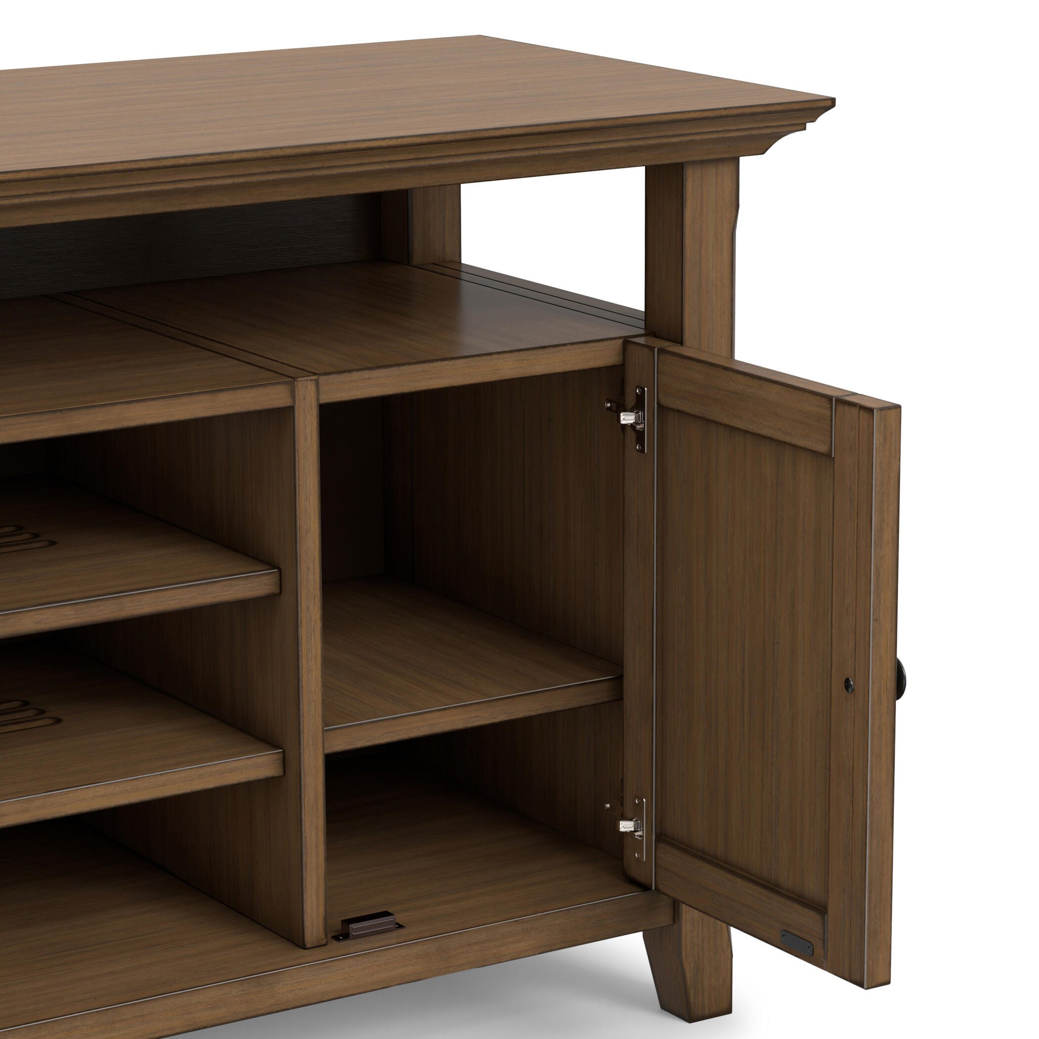 Amherst Solid Wood 54" Transitional TV Stand, , large