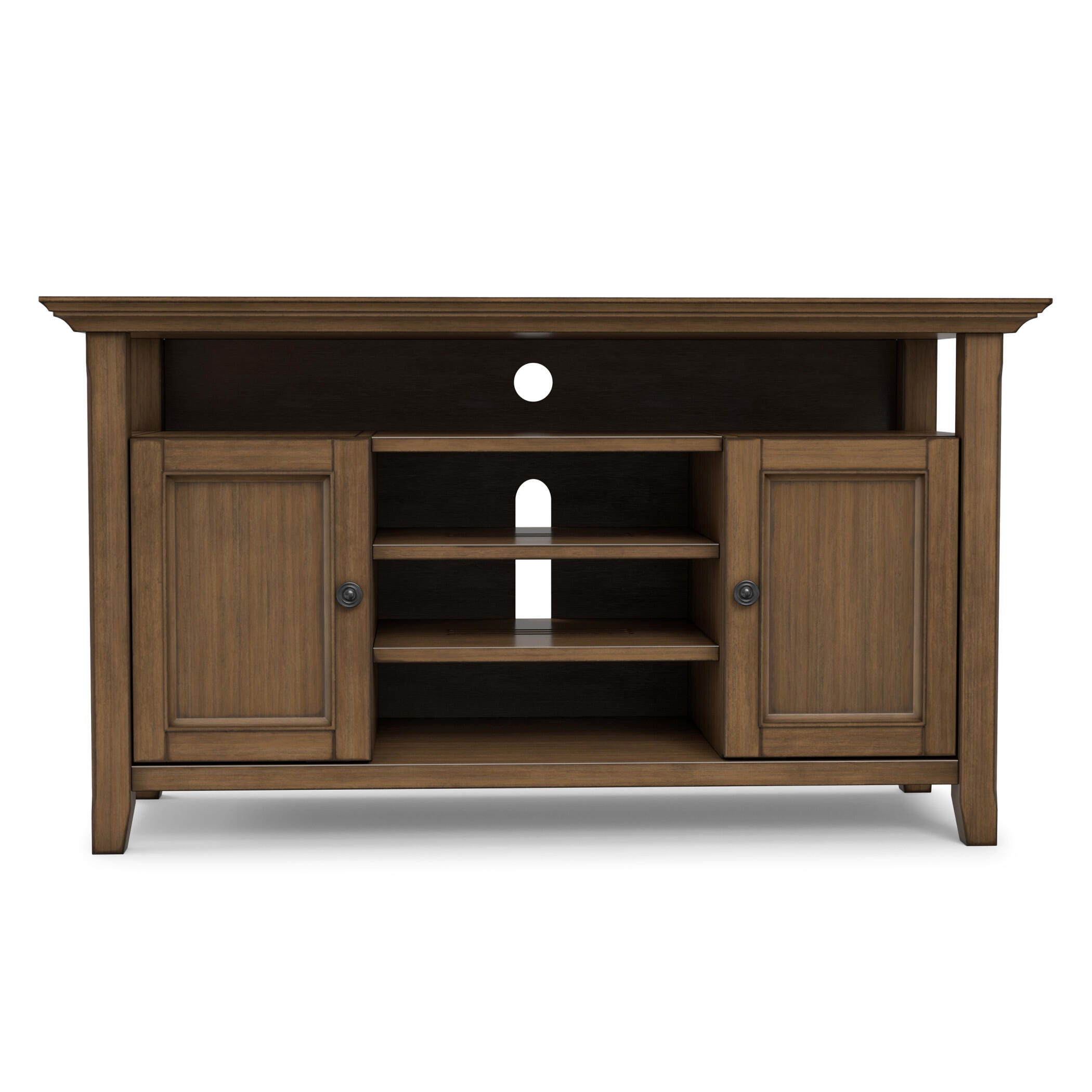 Amherst Solid Wood 54" Transitional TV Stand, , large