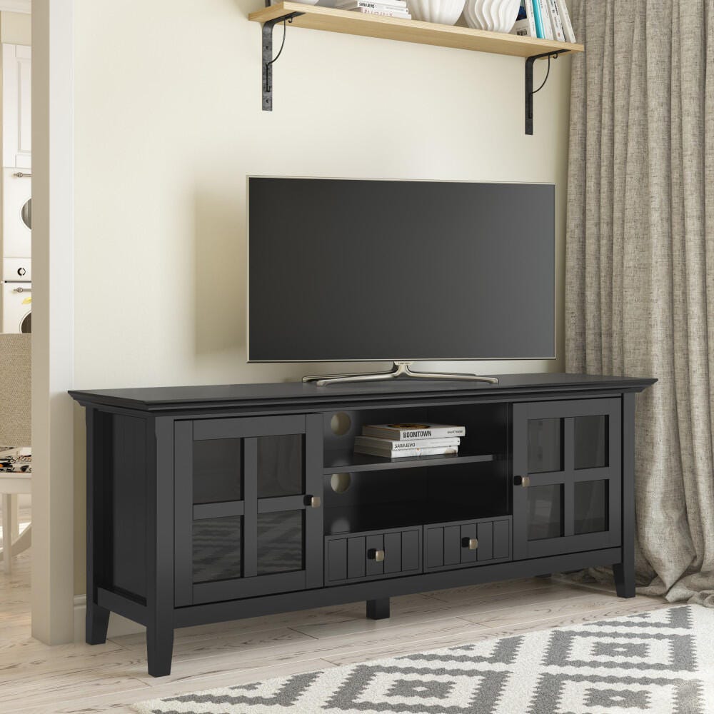 【最終値下げ】アカシア　TVボード　VTB-7251 TB-1919 幅145cm・天然木アカシア集成材TVボード（日本製・完成品）