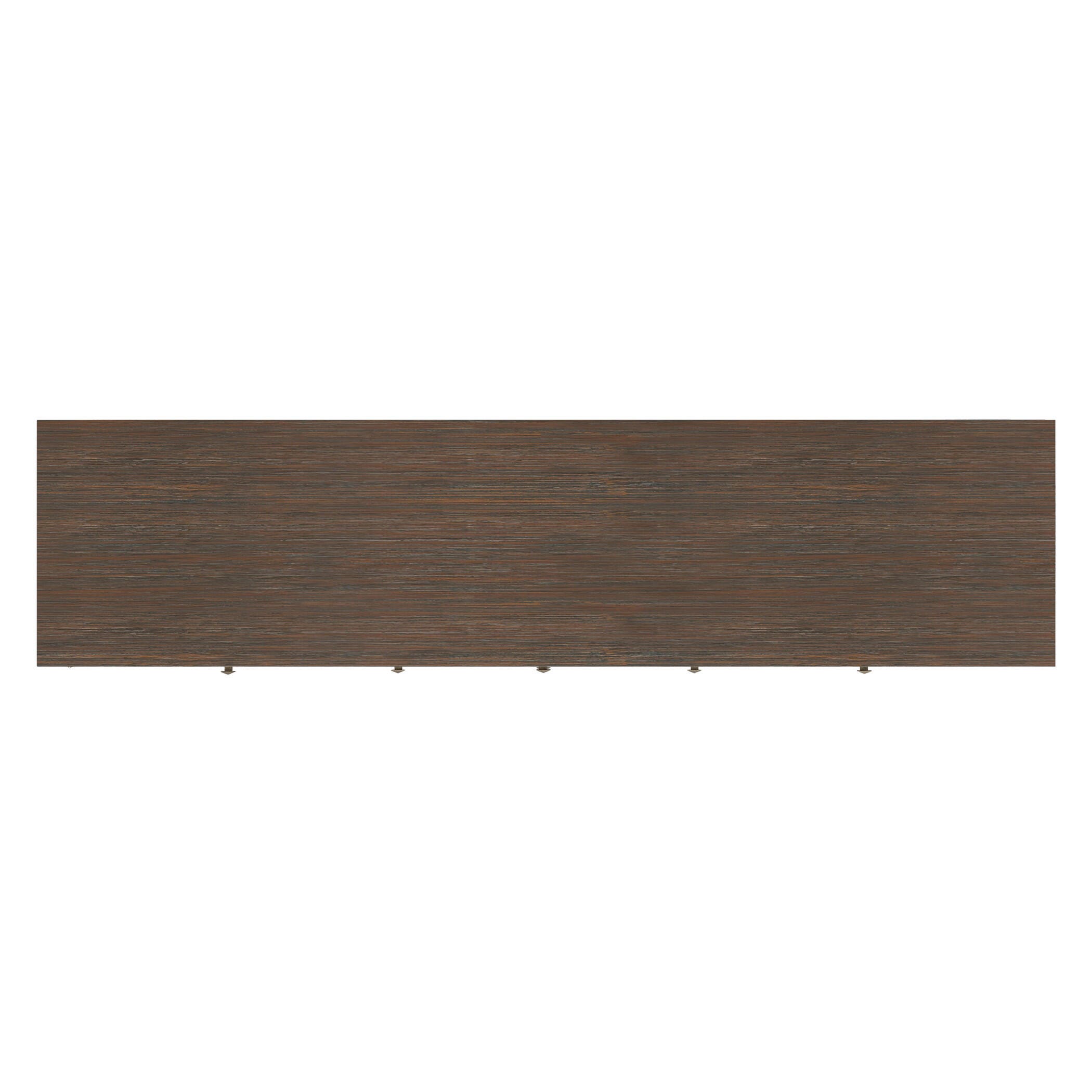 Cosmopolitan Solid Wood 72" Contemporary TV Stand, Brown, large
