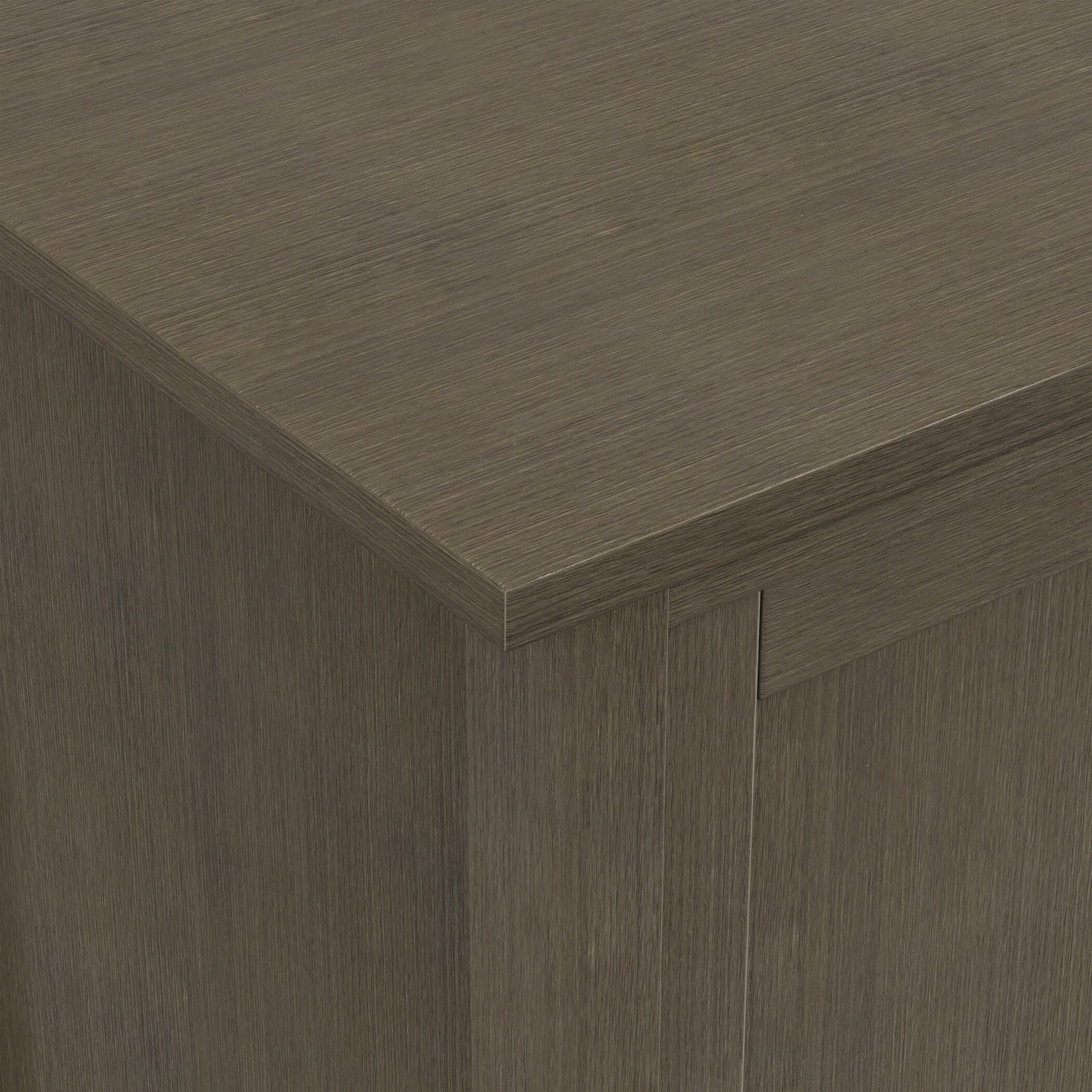 Rustic 47" TV Stand, Gray, large