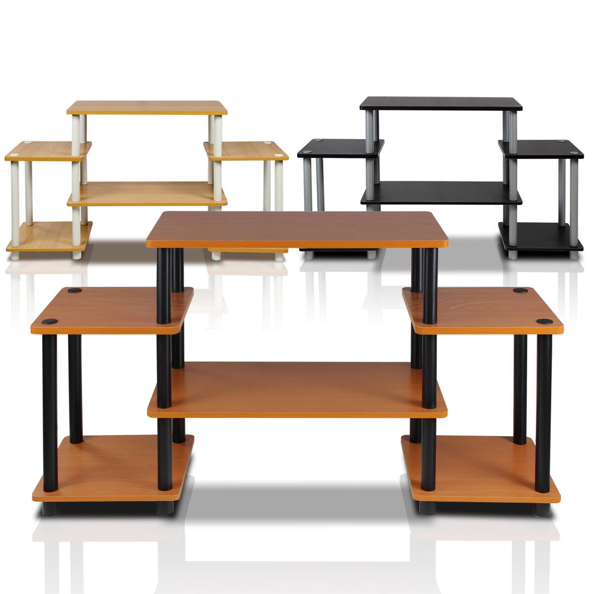 Turn-N-Tube No Tools Entertainment Center, , large