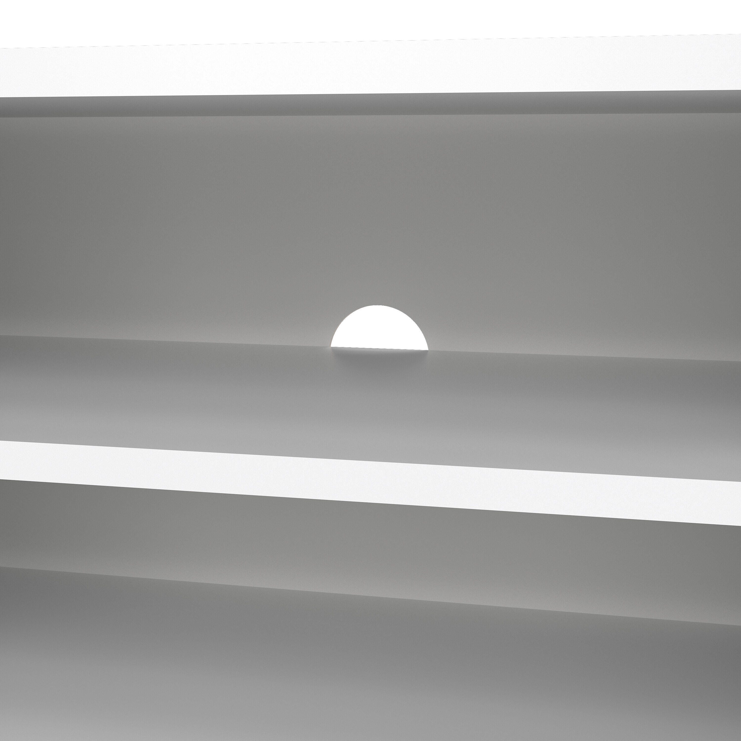 Tvilum Match 68" TV Stand, White, large