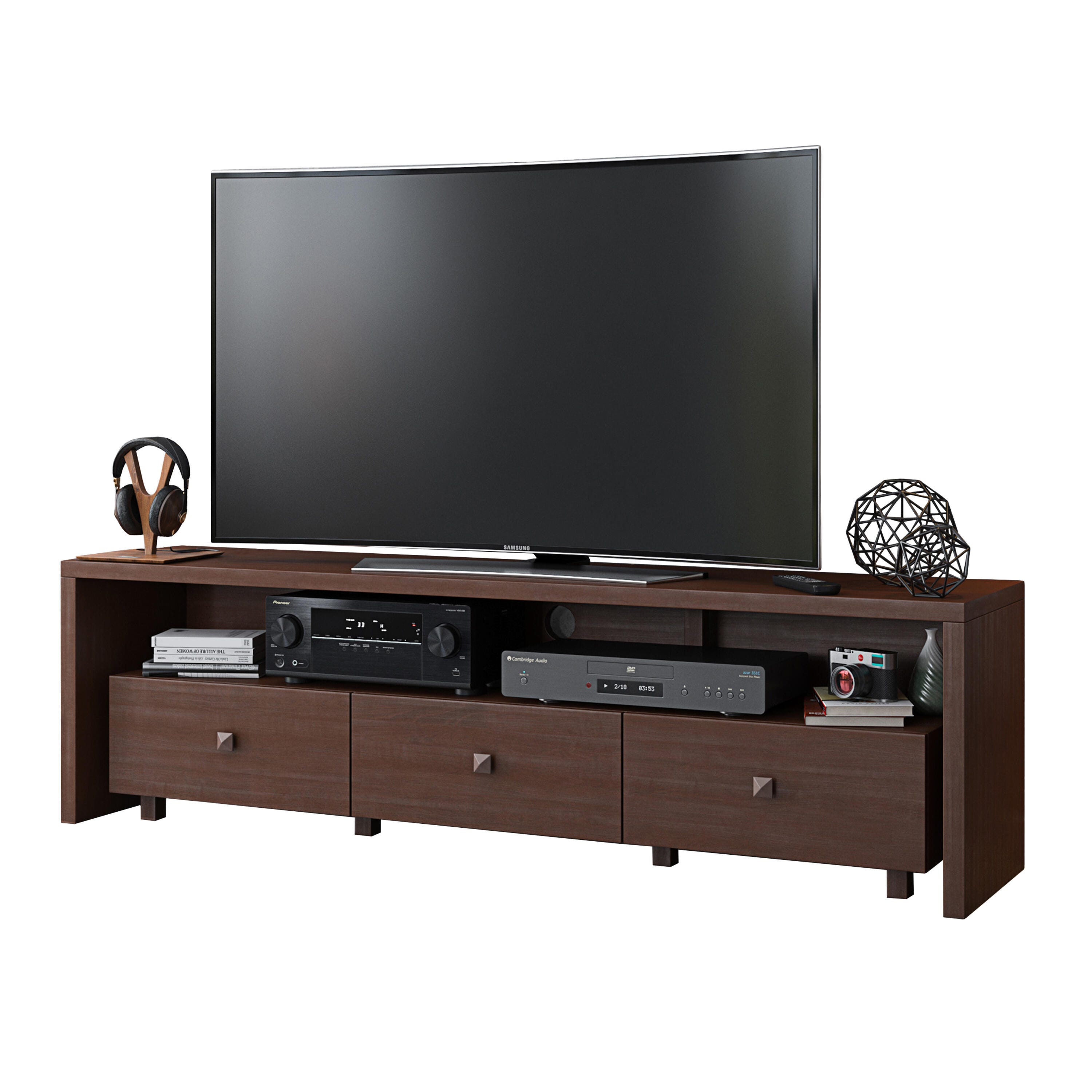 Techni Mobili 71" TV Stand with Storage, , large