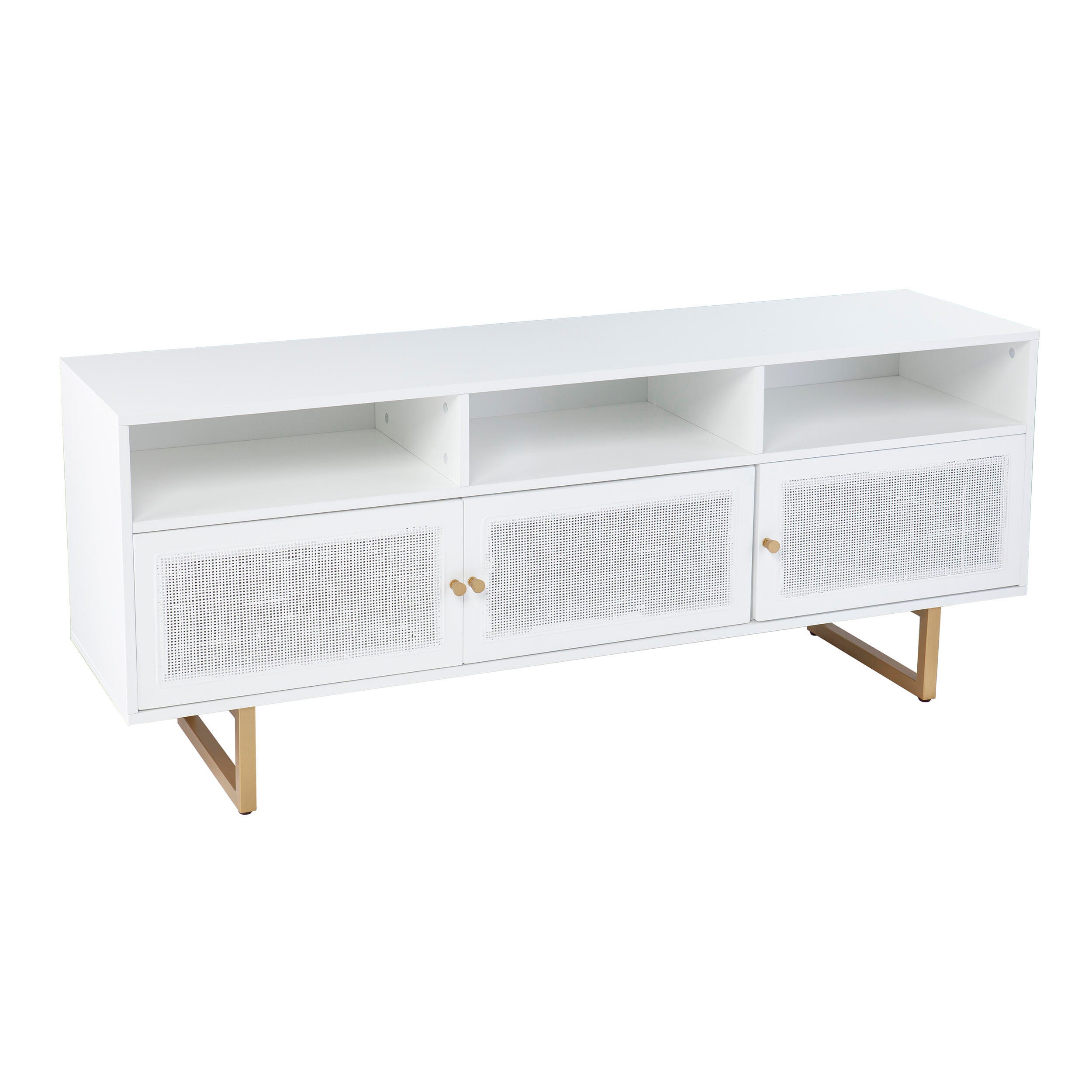 Southern Enterprises Aspen Media Console with Storage, , large