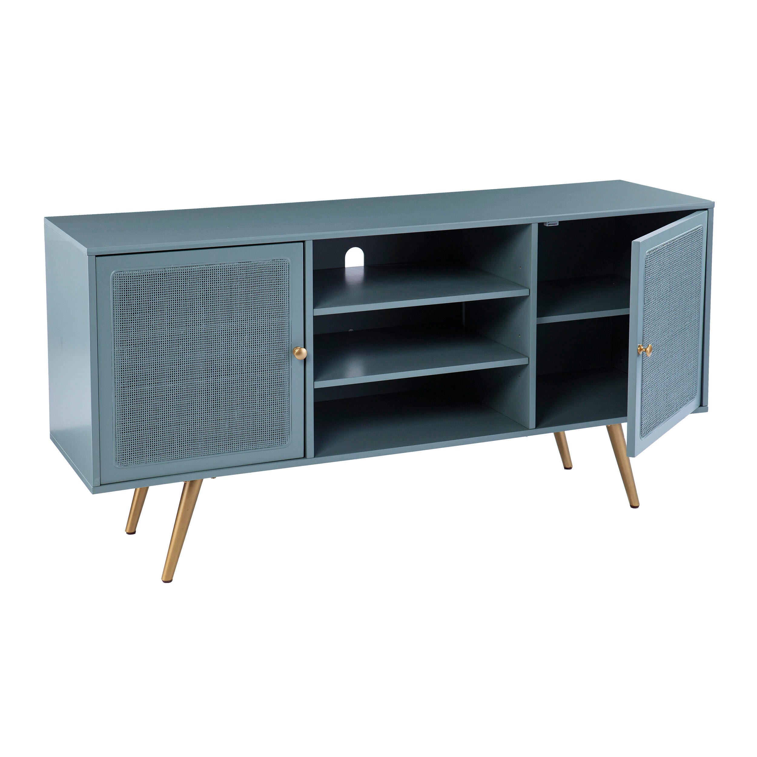 Southern Enterprises Belferd Media Console with Storage, , large